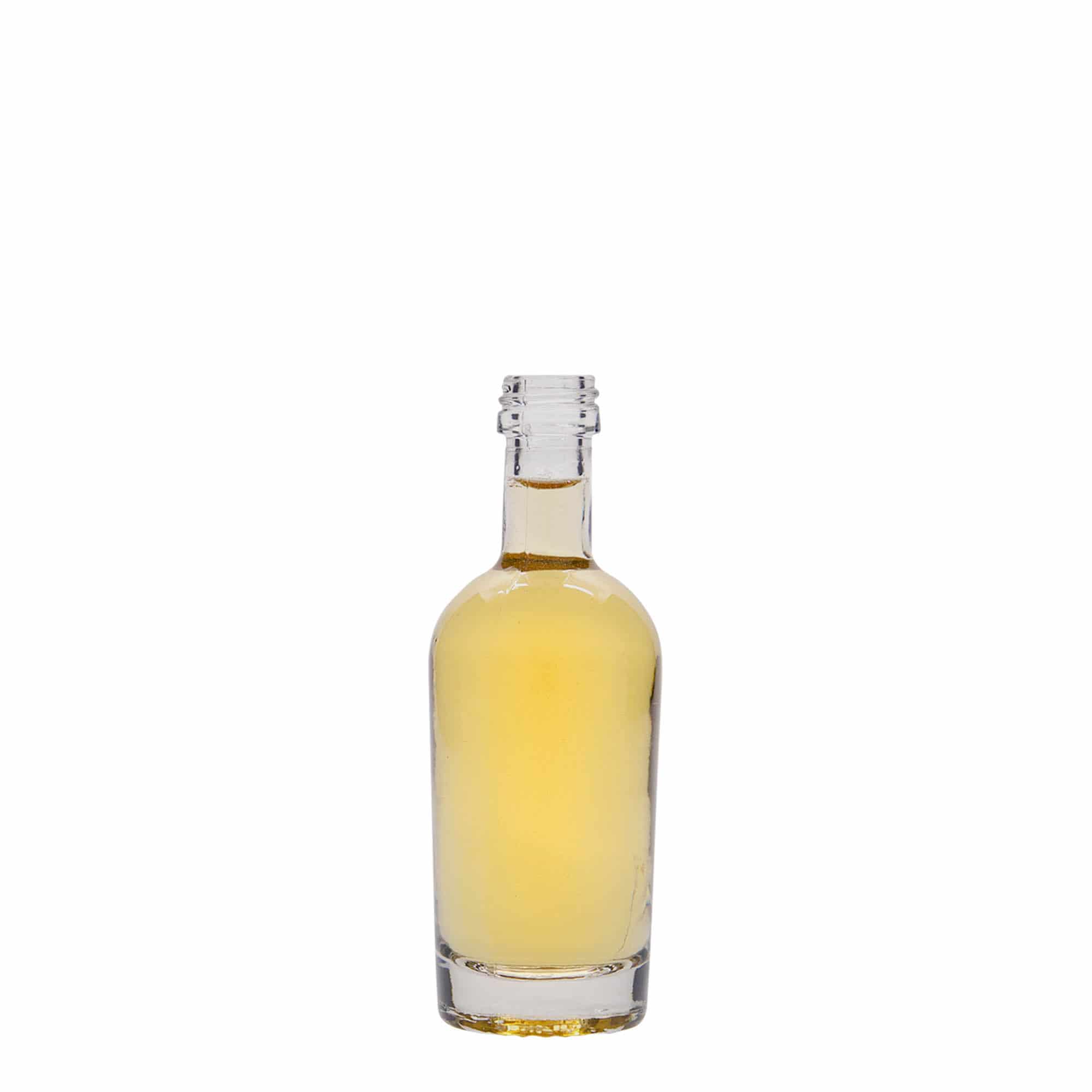 50 ml glass bottle ‘Pepe’, opening: PP 18