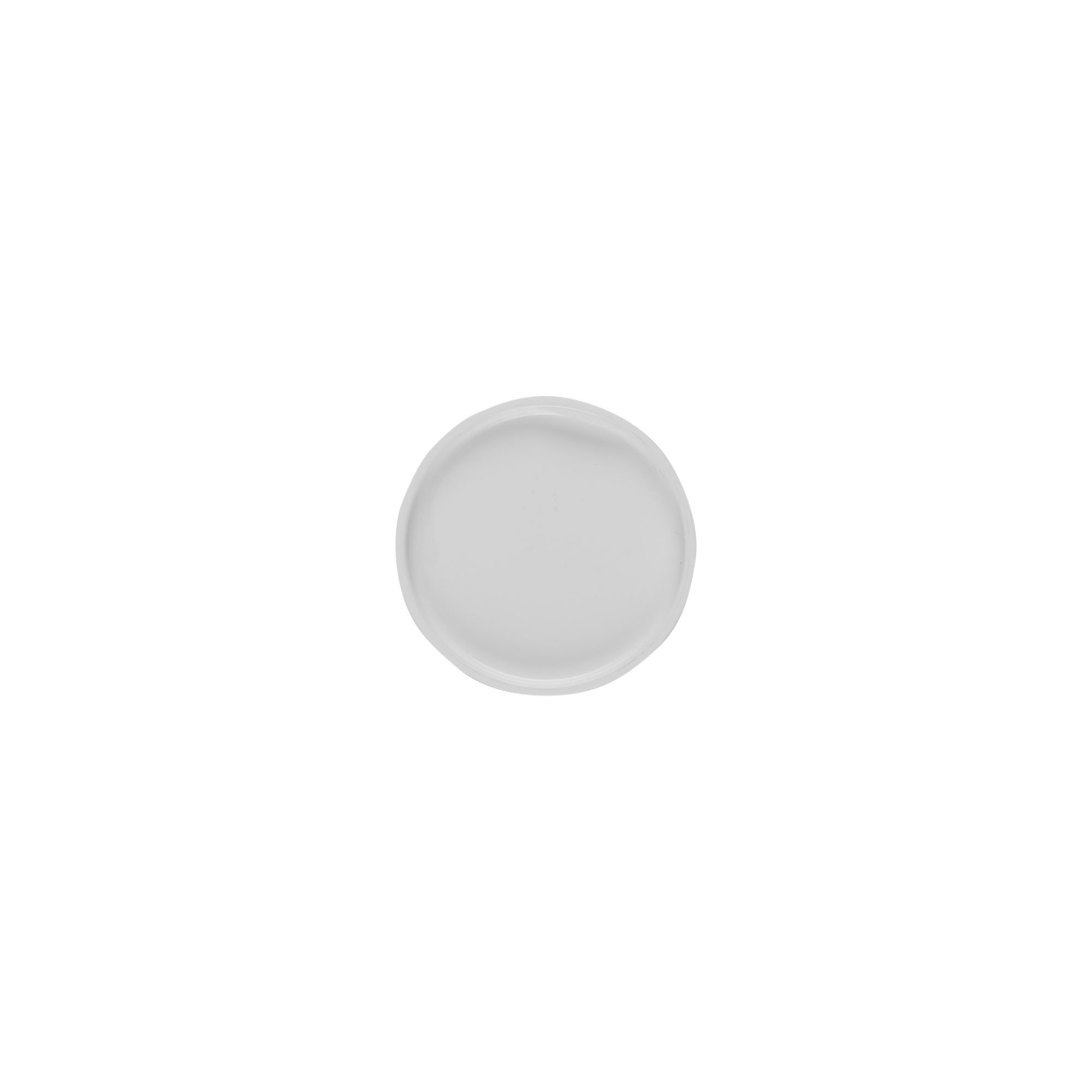 Cap liner for 50 ml 'Magic', PP plastic, white Cap liner for 50 ml 'Magic', PP plastic, white