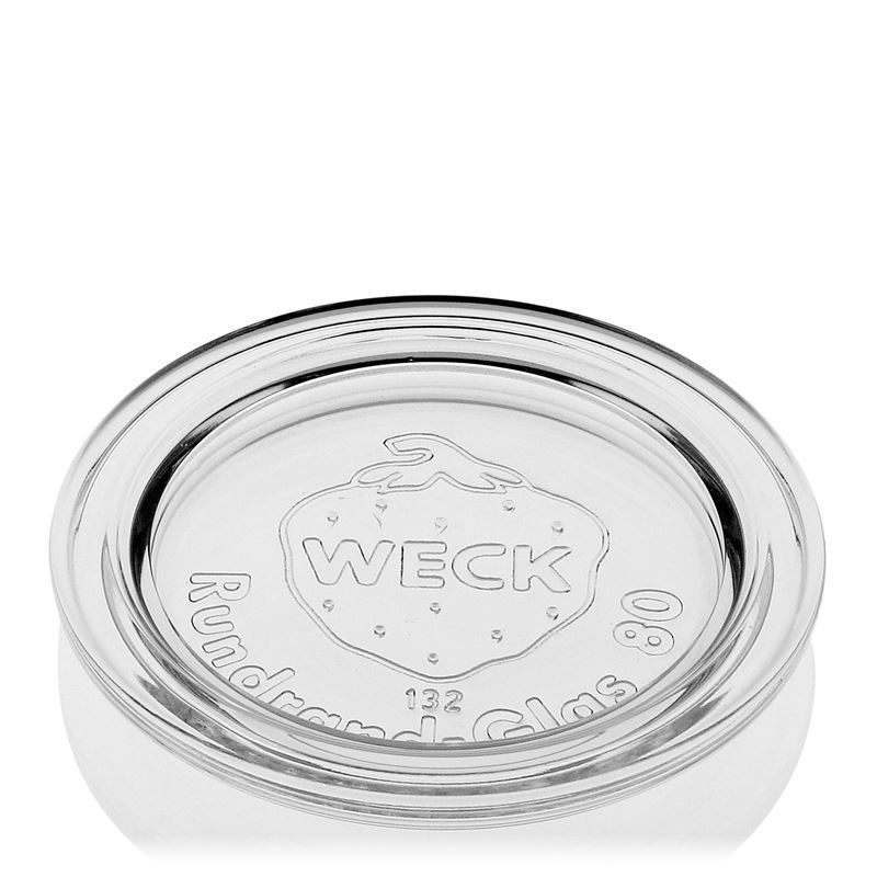 Lid for WECK round rim jar, for opening: RR80