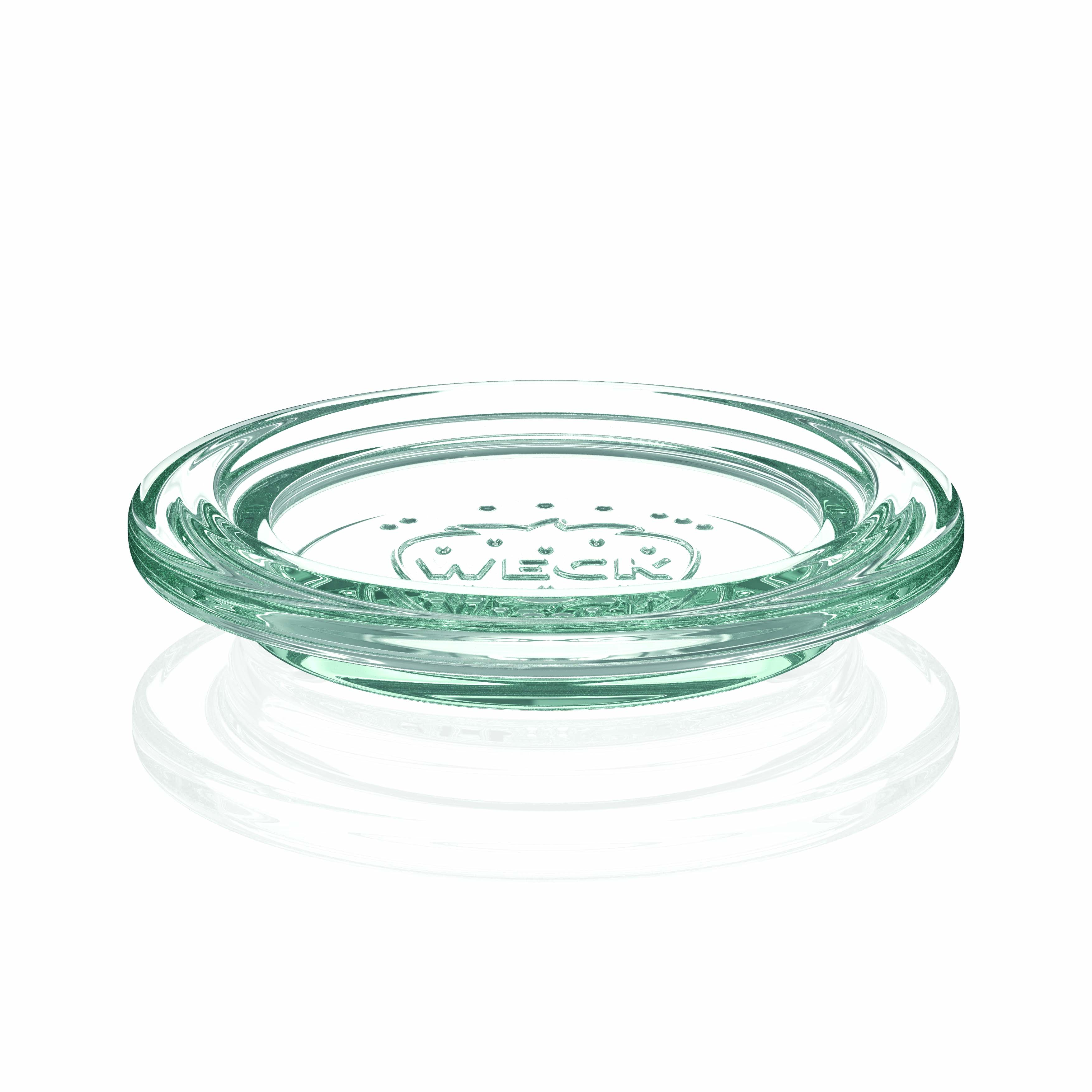 6x 340 ml WECK cylinder jar with glass lid RR 60