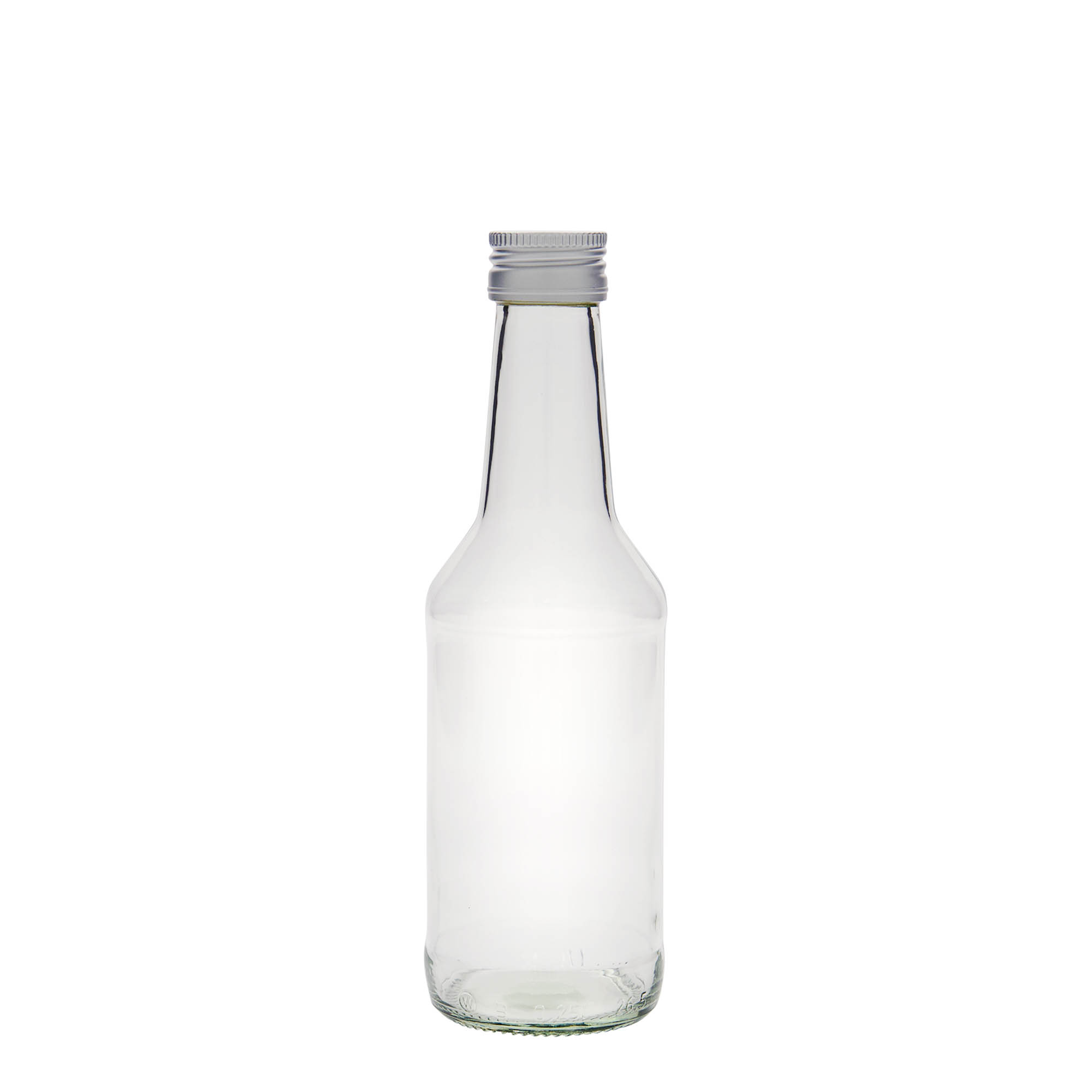 250 ml glass bottle 'Nils', opening: PP 28 250 ml glass bottle 'Nils', opening: PP 28