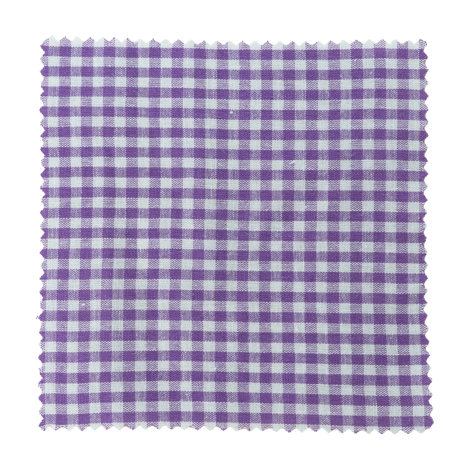 Checked fabric jar cover 15x15, square, textile, lilac, for opening: TO58-TO82 Checked fabric jar cover 15x15, square, textile, lilac, for opening: TO58-TO82