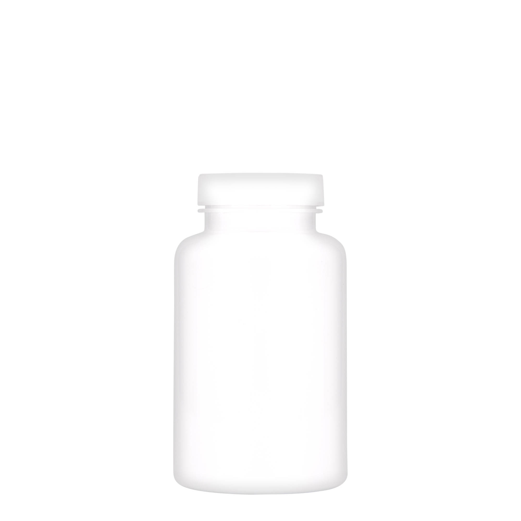 250 ml PET packer, plastic, white, closure: GPI 45/400