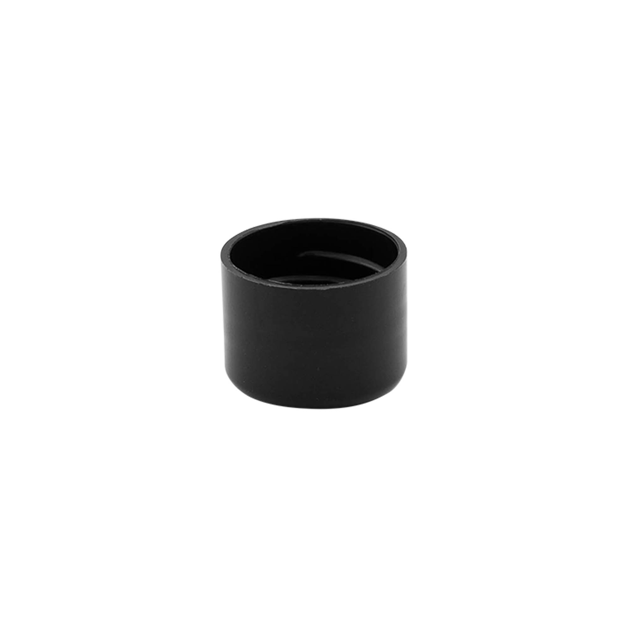 Screw cap, PP plastic, black, for opening: 20/410 Screw cap, PP plastic, black, for opening: 20/410