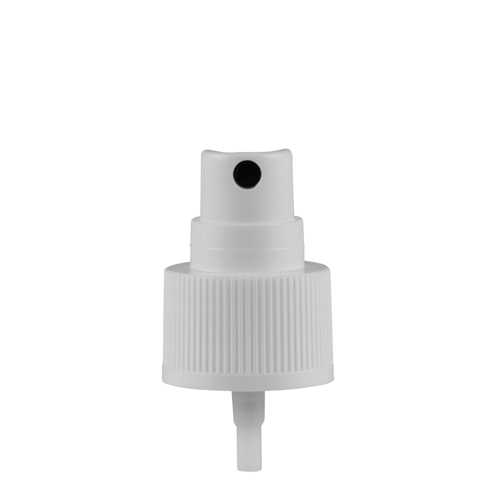 Screw cap with atomiser, PP plastic, white, for opening: GPI 24/410 Screw cap with atomiser, PP plastic, white, for opening: GPI 24/410