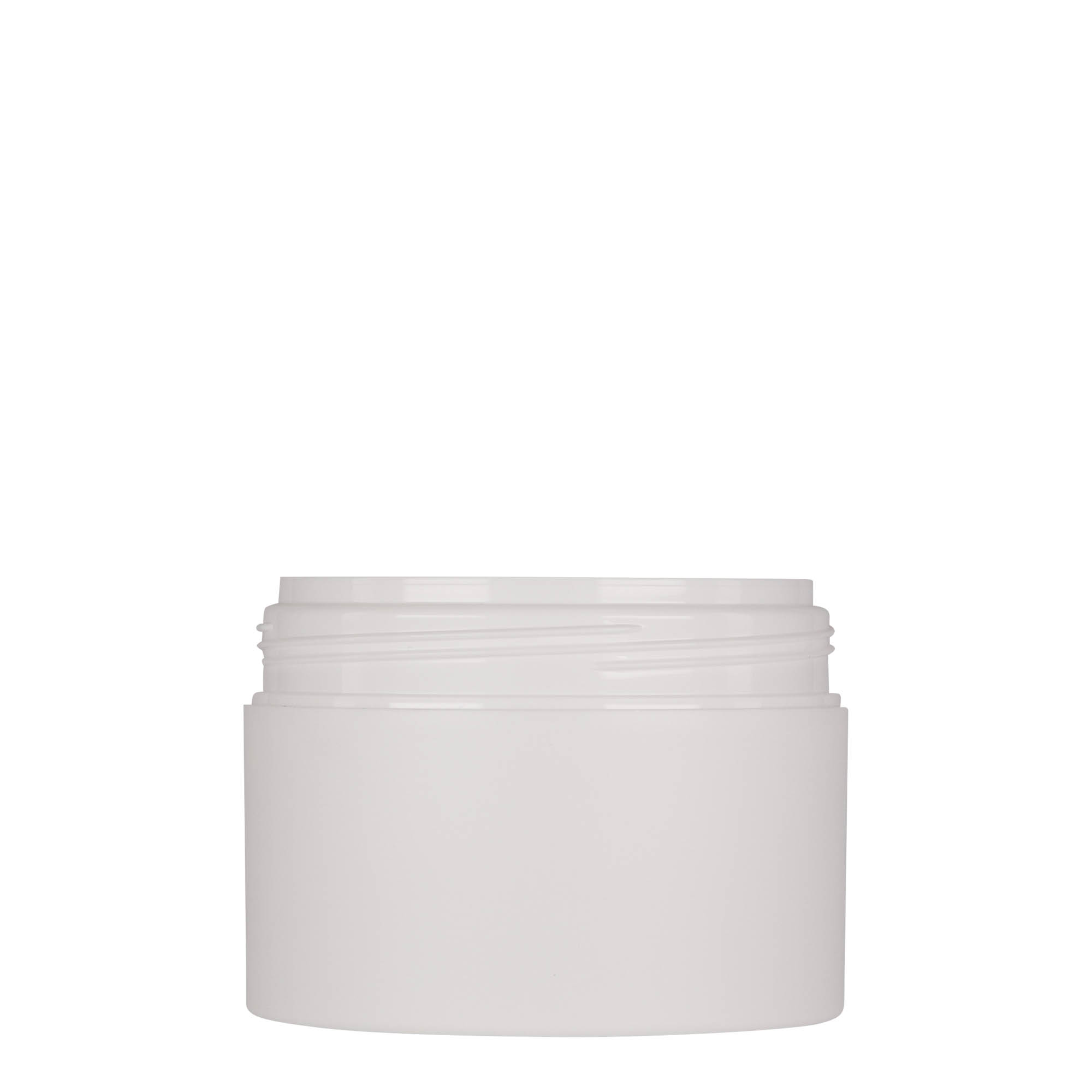 200 ml plastic jar 'Antonella', PP, white, closure: screw cap 200 ml plastic jar 'Antonella', PP, white, closure: screw cap