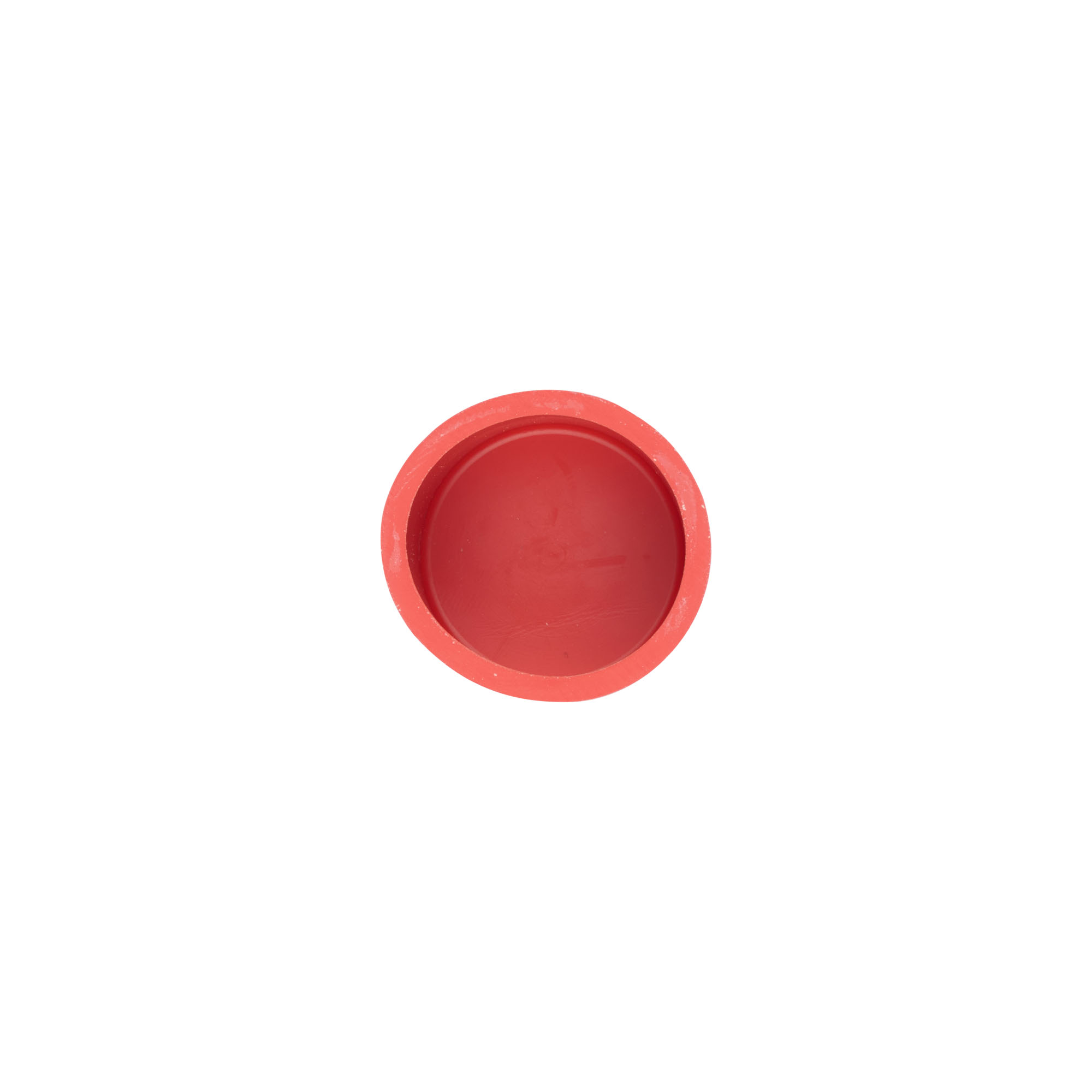 Carboy cap type 1, rubber, red