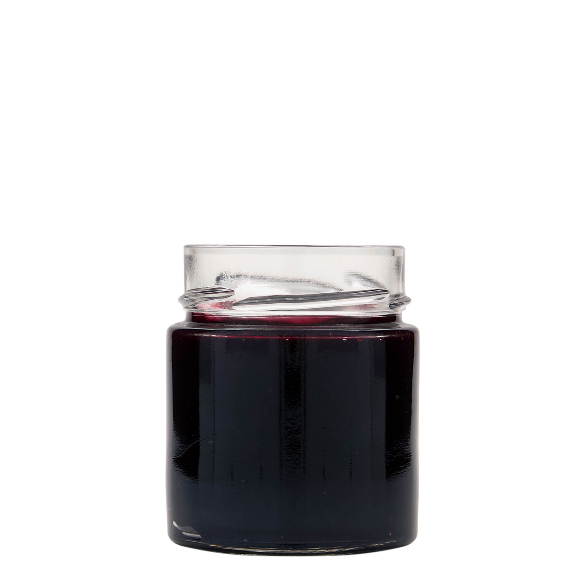 212 ml round glass 'Albatros', opening: Extra-Deep-Twist-Off (EDTO 70) 212 ml round glass 'Albatros', opening: Extra-Deep-Twist-Off (EDTO 70)
