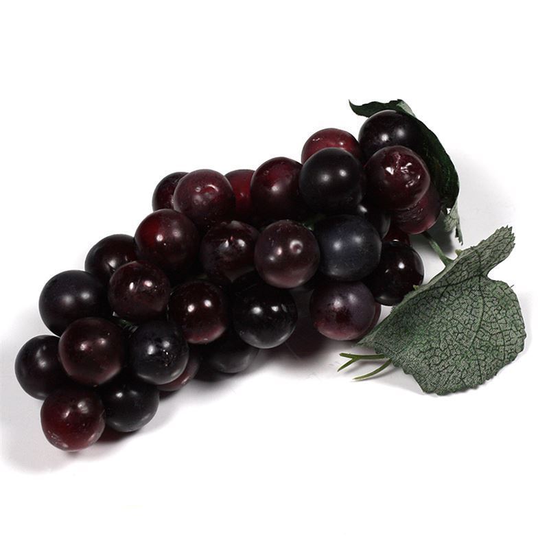 Plastic grapes, black Plastic grapes, black
