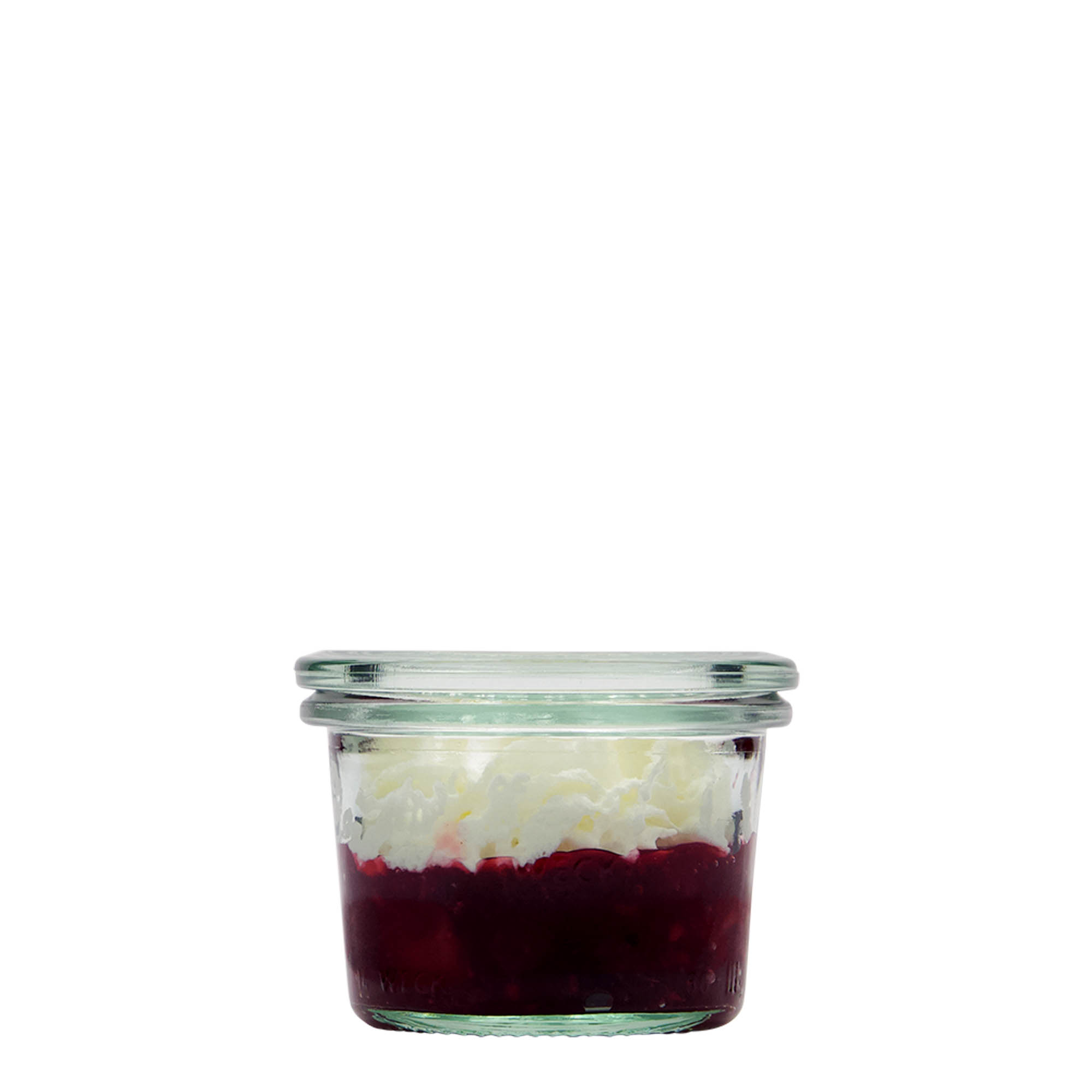 80 ml WECK inverted glass, opening: round rim 80 ml WECK inverted glass, opening: round rim
