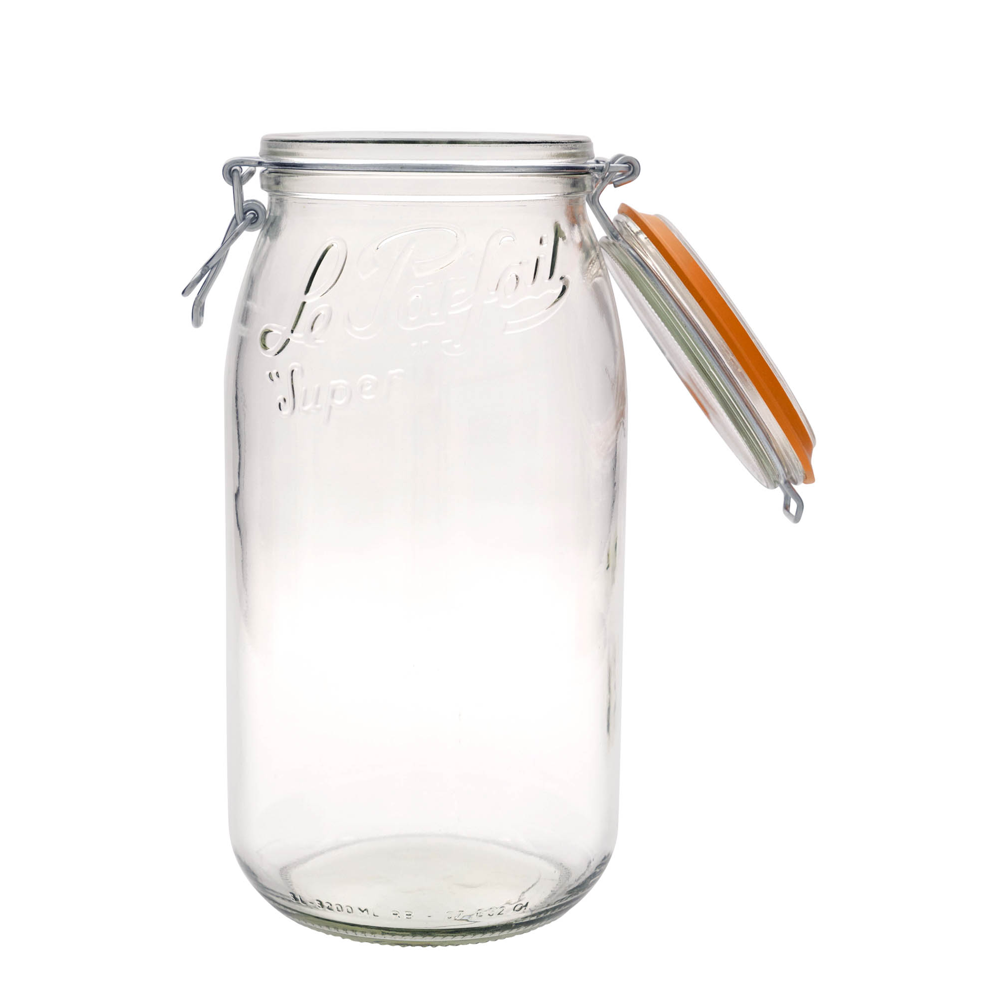 3,000 ml wire bail jar 'Le Parfait Super Bocal', opening: wire bail closure