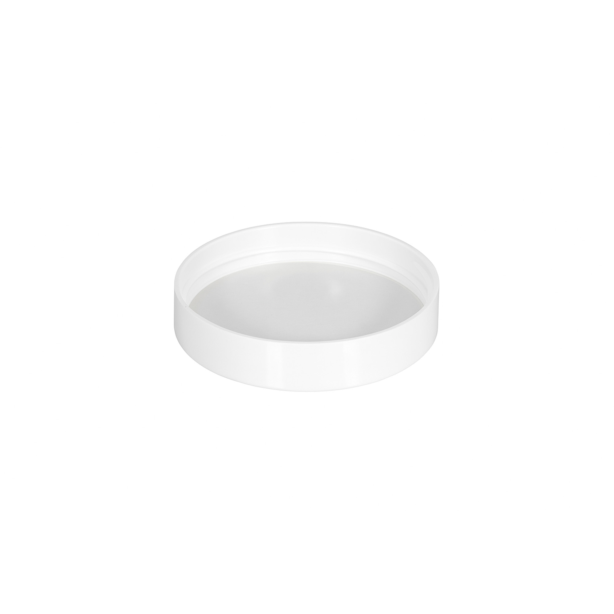 Screw cap for 120 ml 'Brown Line', PP, white Screw cap for 120 ml 'Brown Line', PP, white