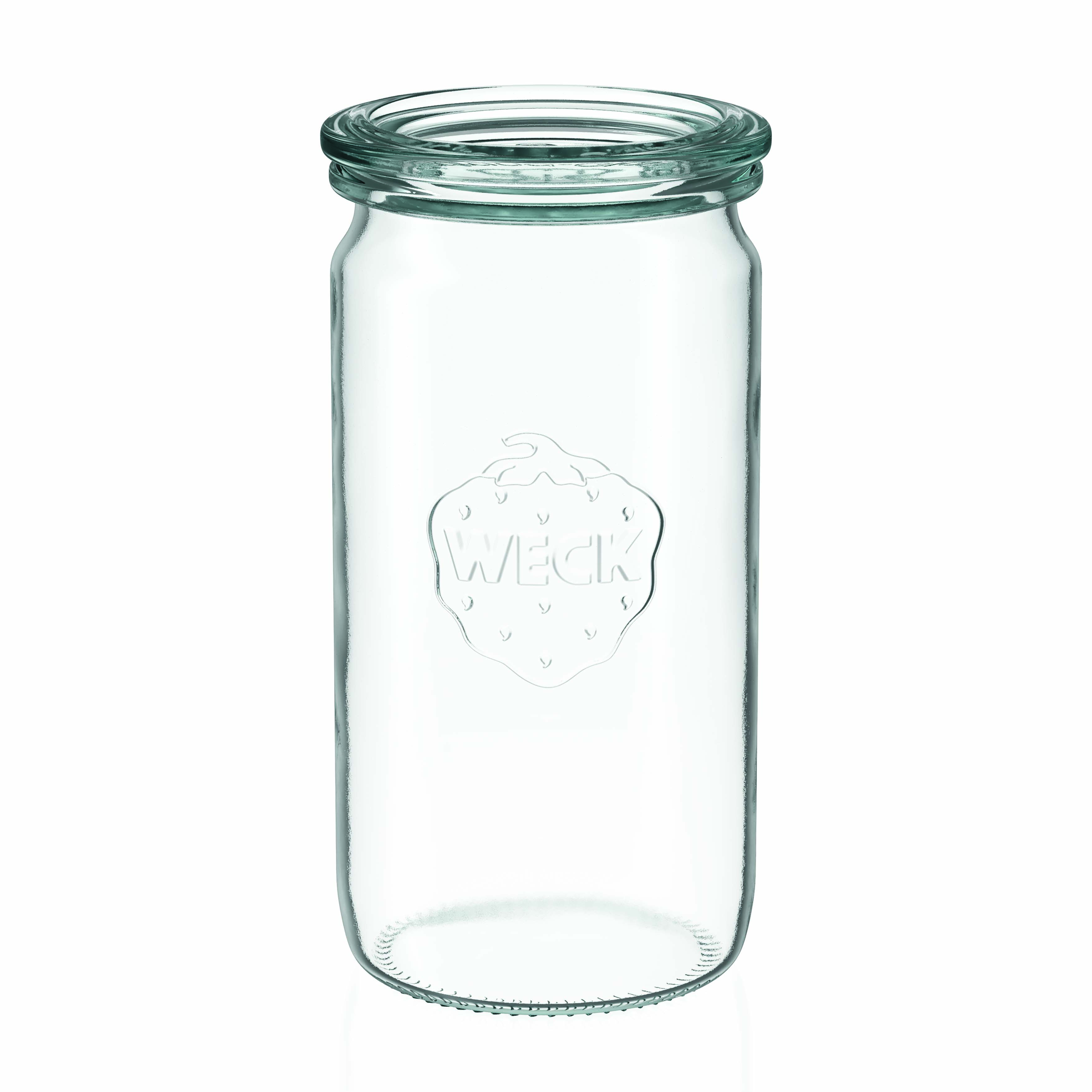 340 ml WECK cylinder glass, opening: round rim 340 ml WECK cylinder glass, opening: round rim