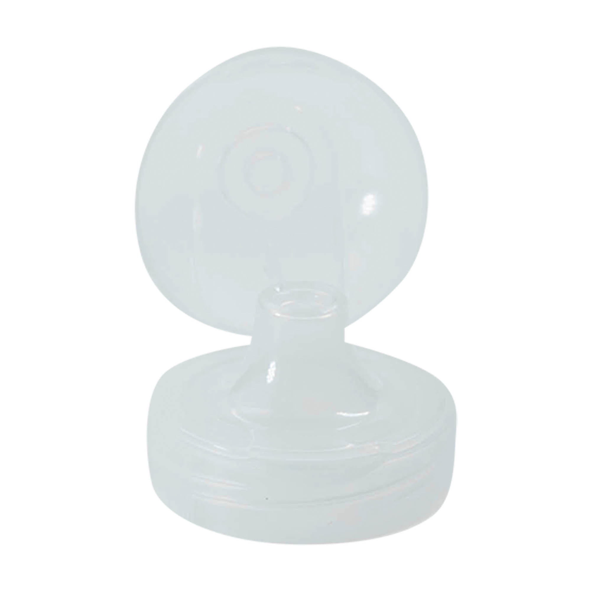 Screw cap with hinged flap Kavodrink, PP plastic, white