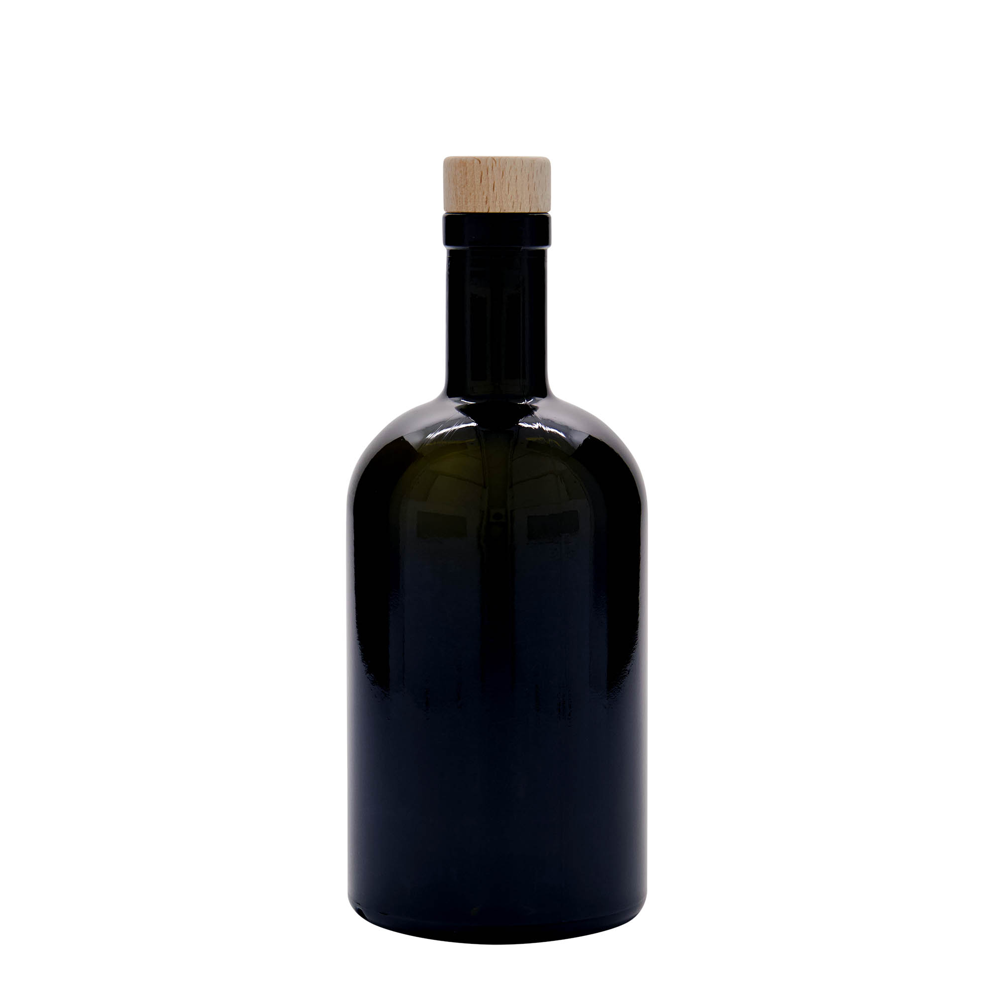 500 ml glass bottle 'Farmacia', antique green, opening: cork 500 ml glass bottle 'Farmacia', antique green, opening: cork