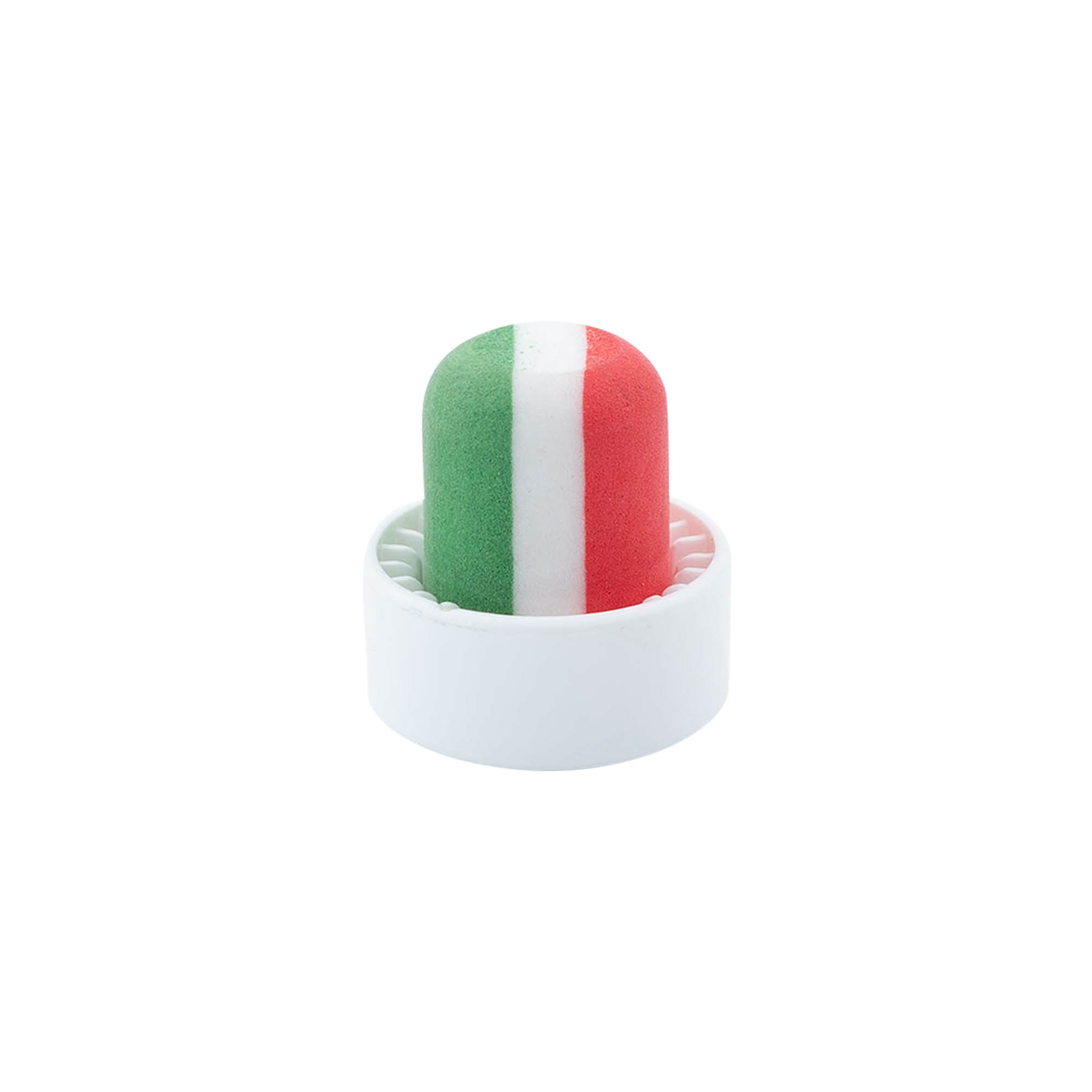 Handle corks 19 mm 'Italy', plastic, multicoloured, for opening: cork