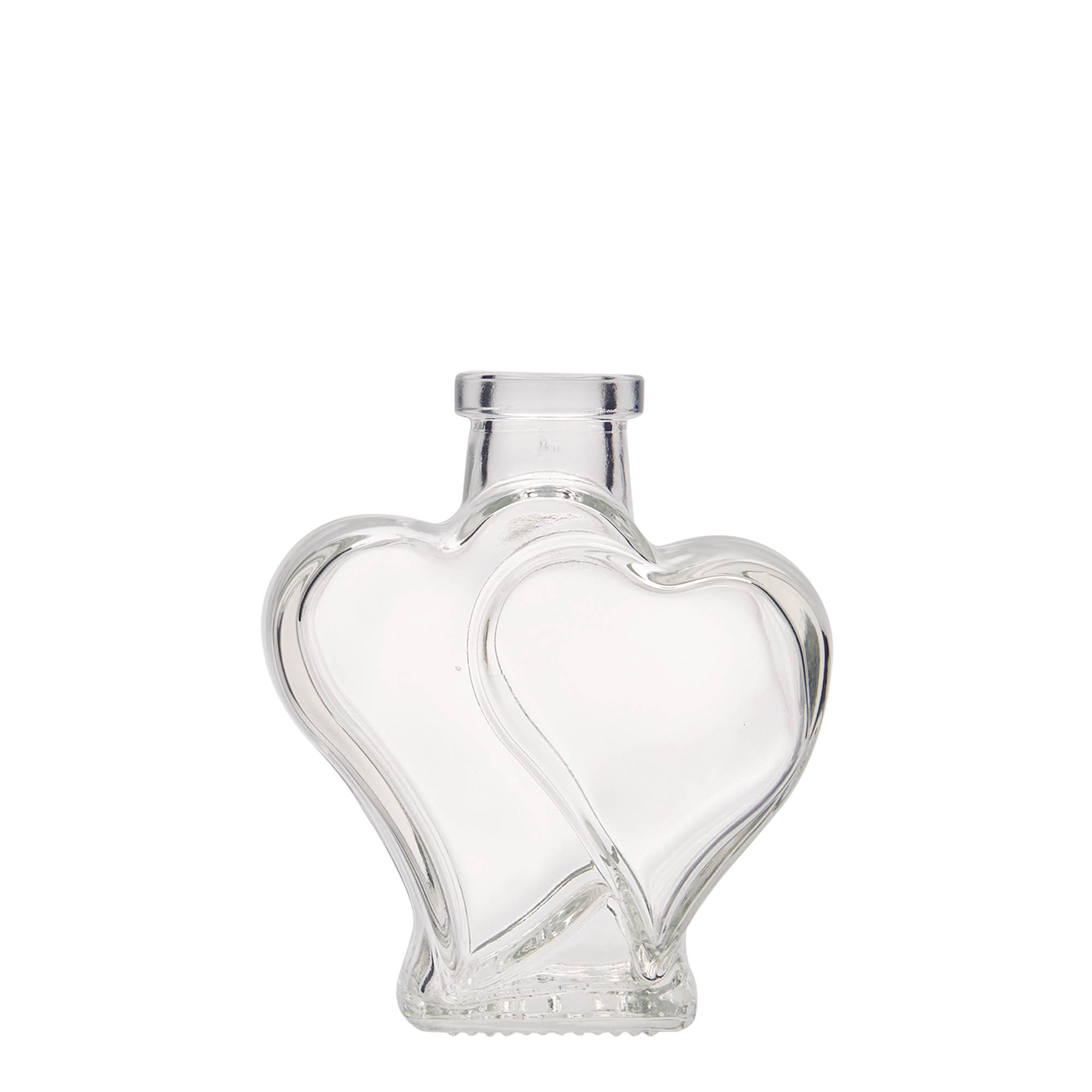 200 ml glass bottle 'Doppelherz', opening: cork 200 ml glass bottle 'Doppelherz', opening: cork