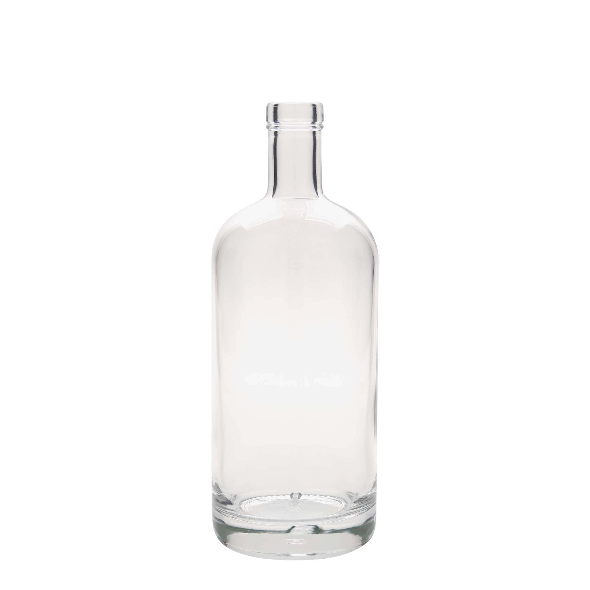 700 ml glass bottle ‘Linea Uno’, opening: cork