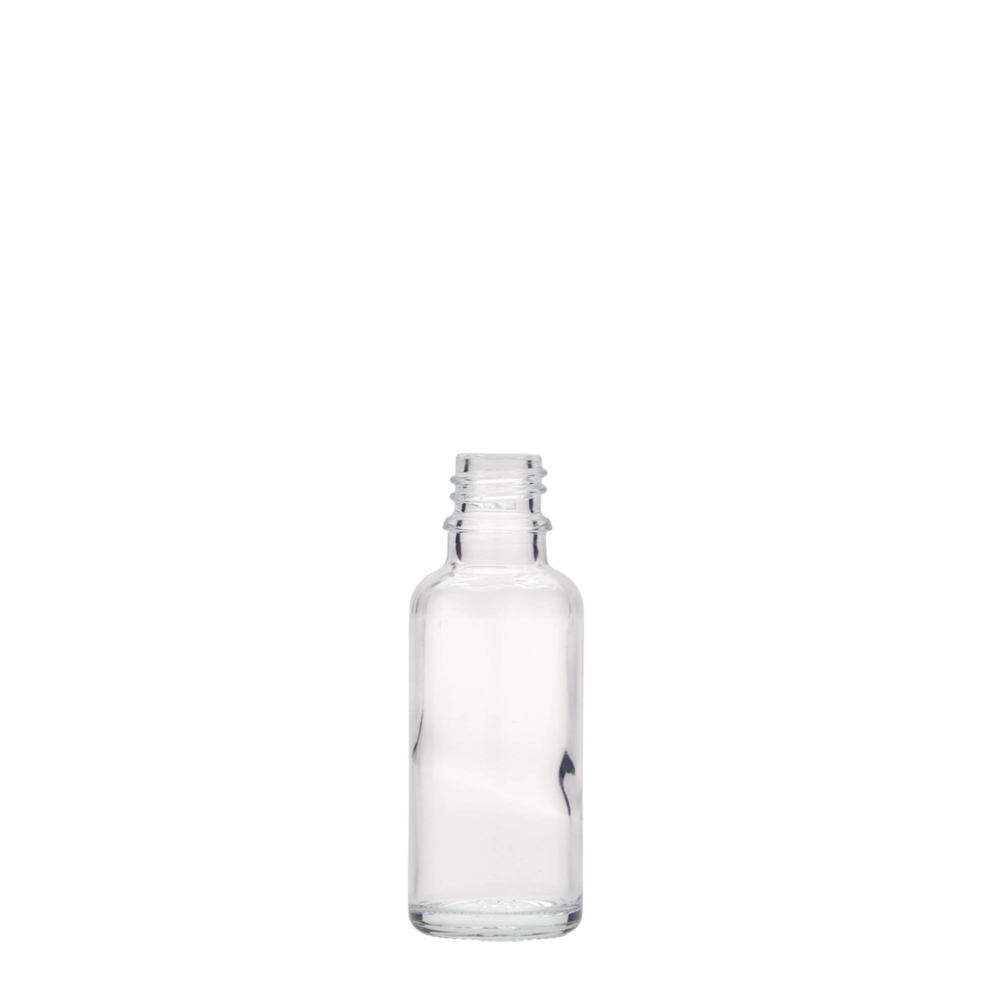 30 ml medicine bottle, glass, closure: DIN 18 30 ml medicine bottle, glass, closure: DIN 18