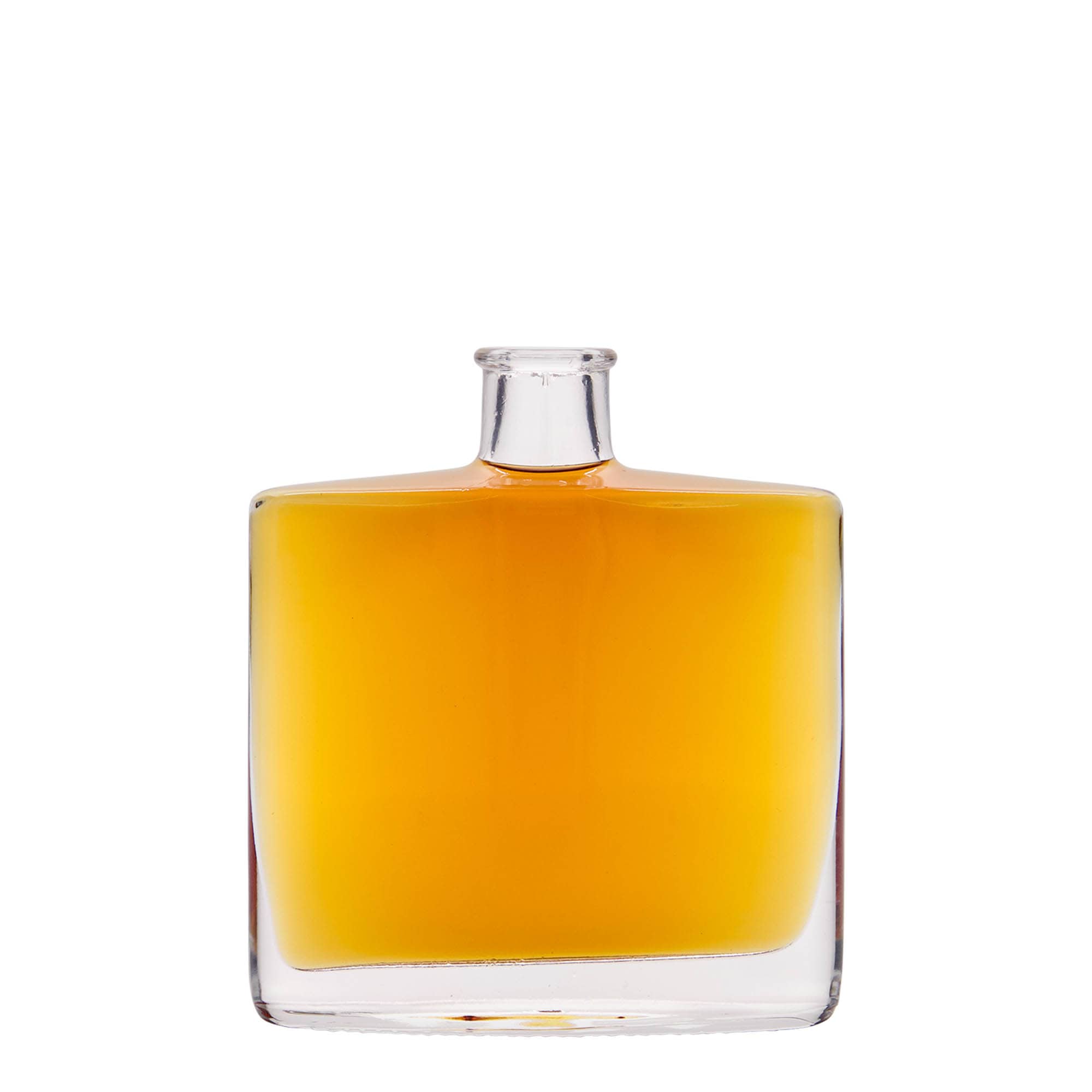 200 ml glass bottle ‘Zorbas’, oval, opening: cork