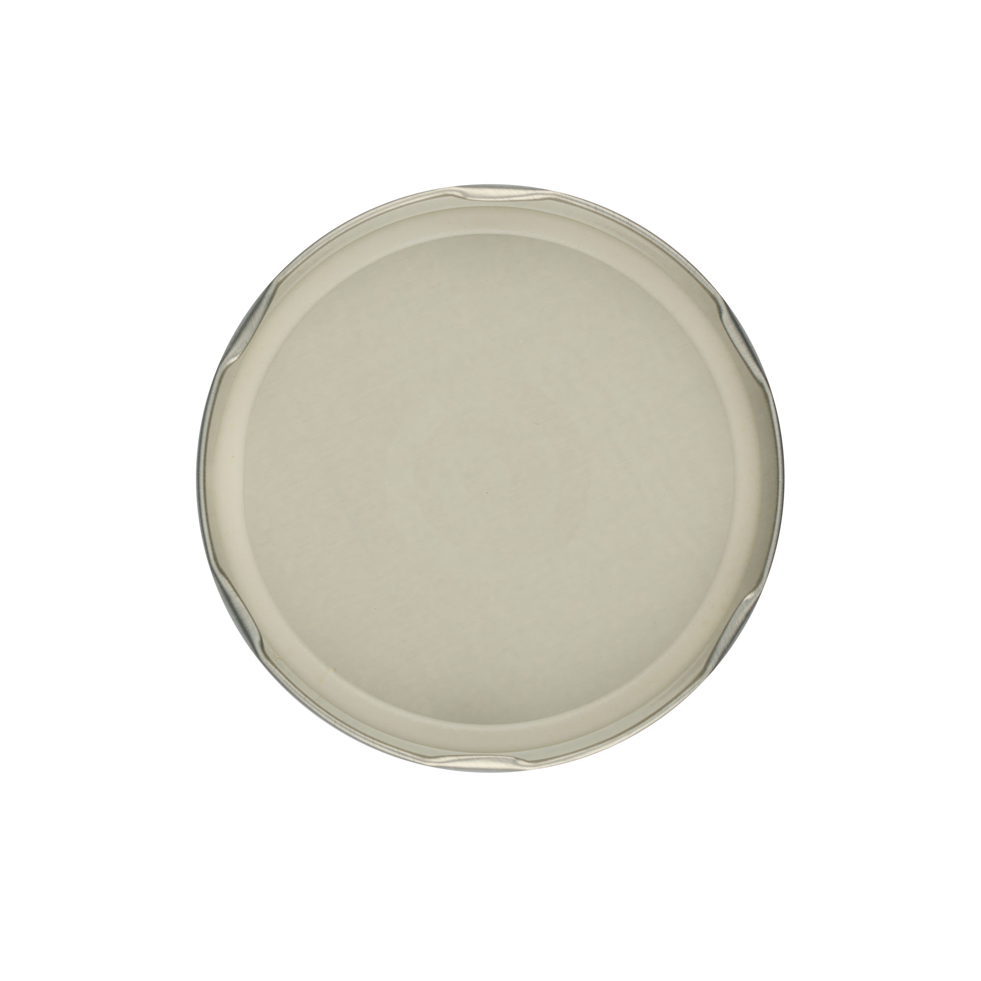 Twist off lid, tinplate, silver, for opening: TO 100