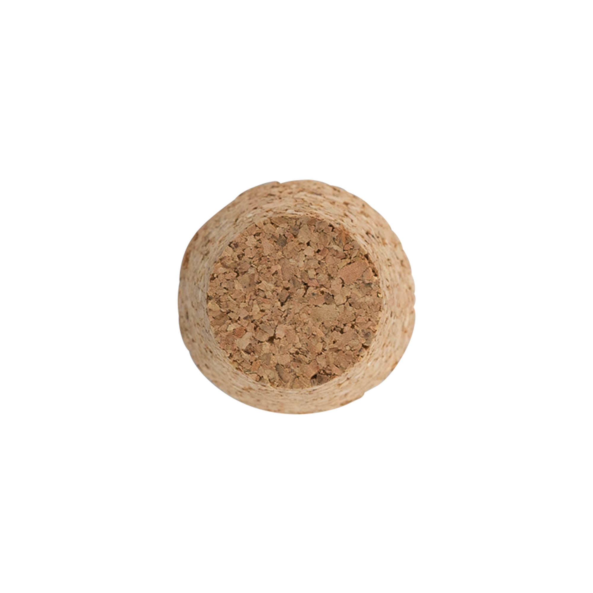 Tapered cork 25-35 x 27, press cork, beige, for opening: cork