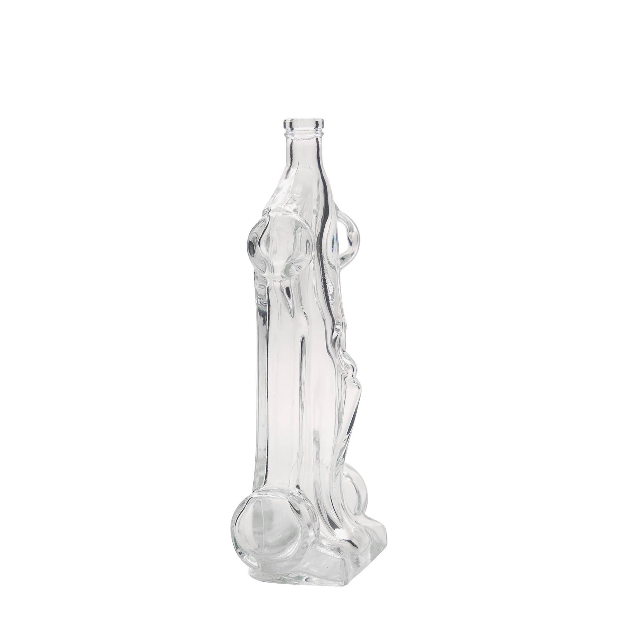 200 ml glass bottle 'Racing Car', opening: cork