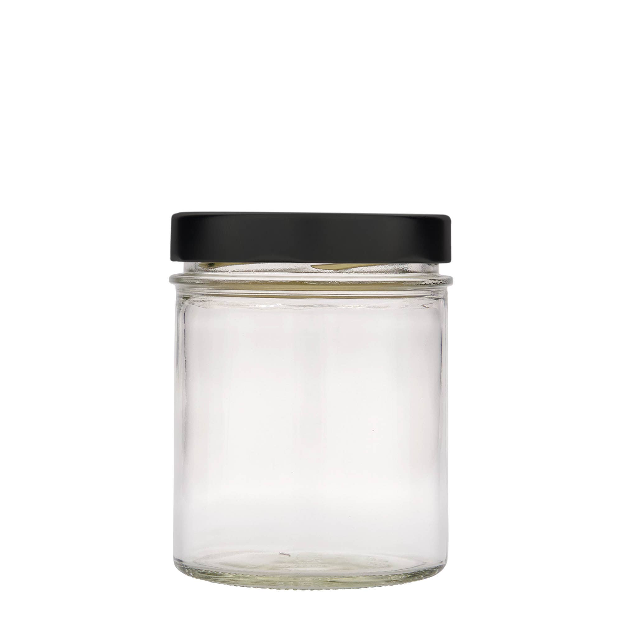 460 ml round glass ‘Monza’, opening: Deep-Twist-off (DTO 82)