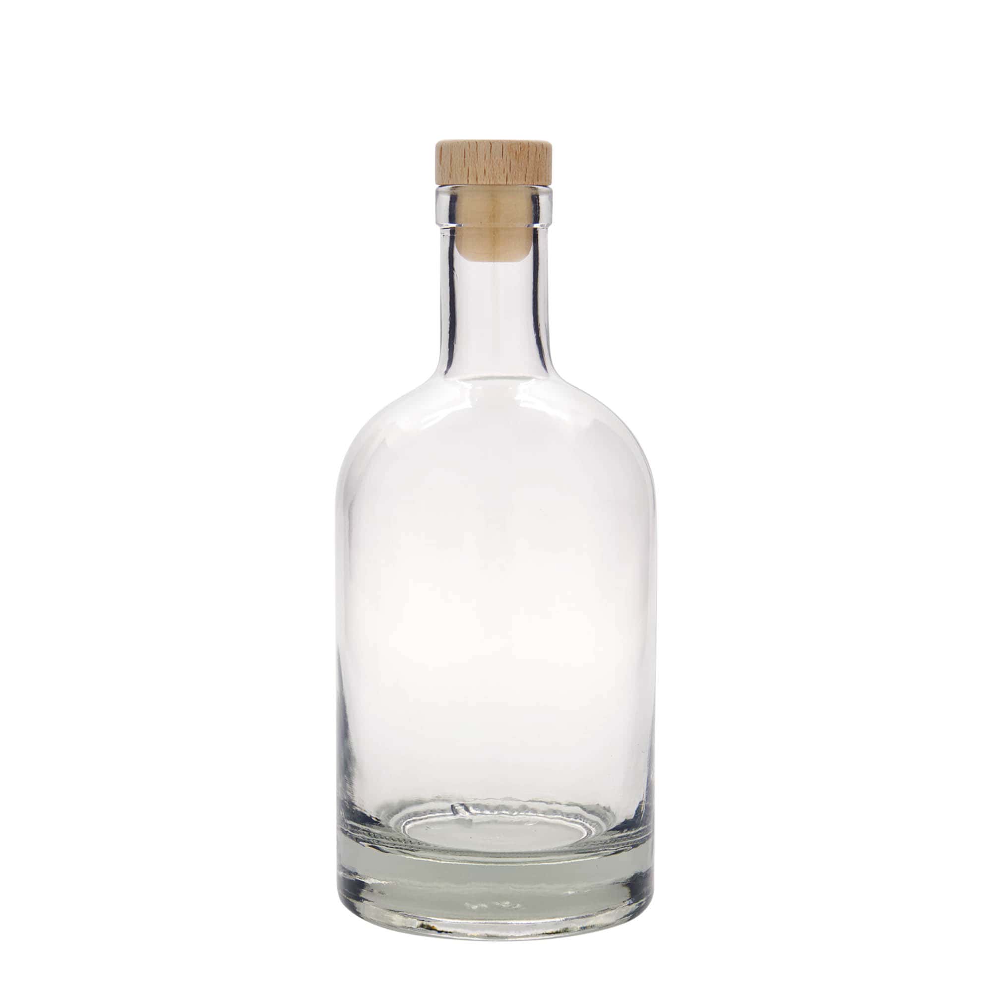700 ml glass bottle ‘First Class’, opening: cork