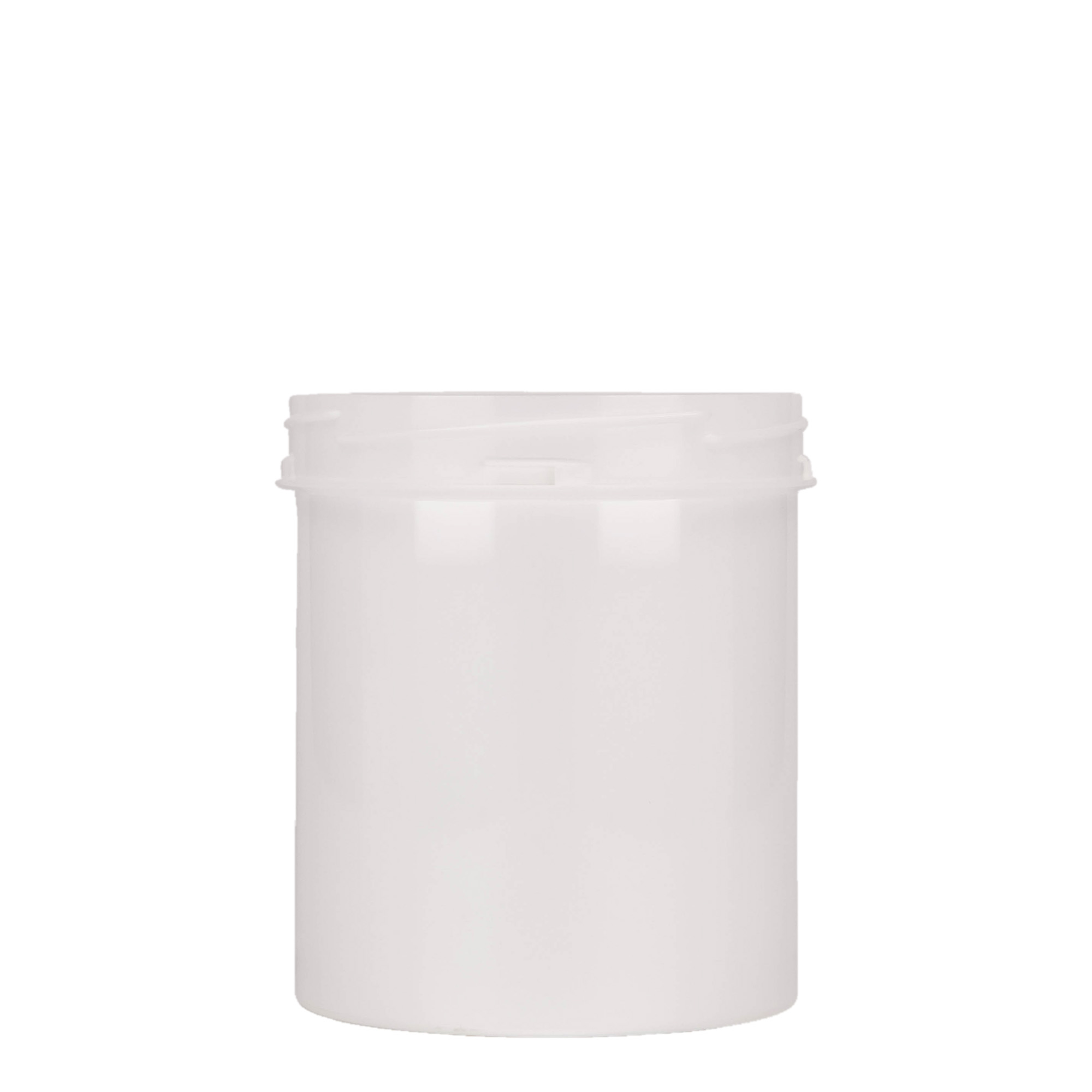 500 ml plastic container 'Securilock', PP, white, opening: screw cap