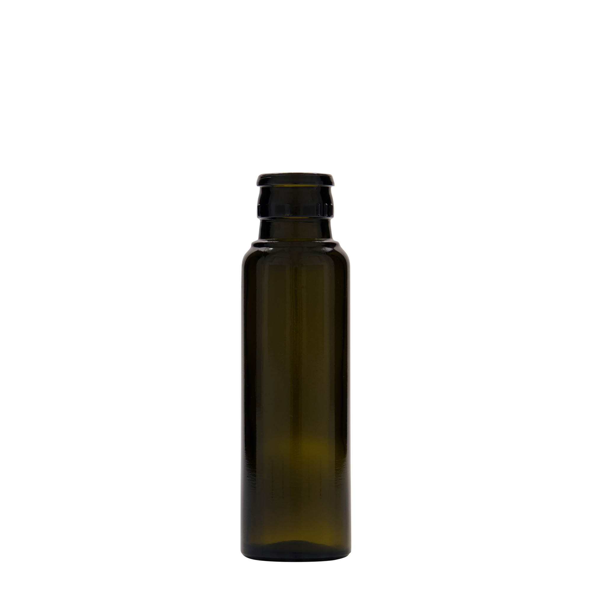 100 ml oil/vinegar bottle 'Willy New', glass, antique green, closure: DOP 100 ml oil/vinegar bottle 'Willy New', glass, antique green, closure: DOP