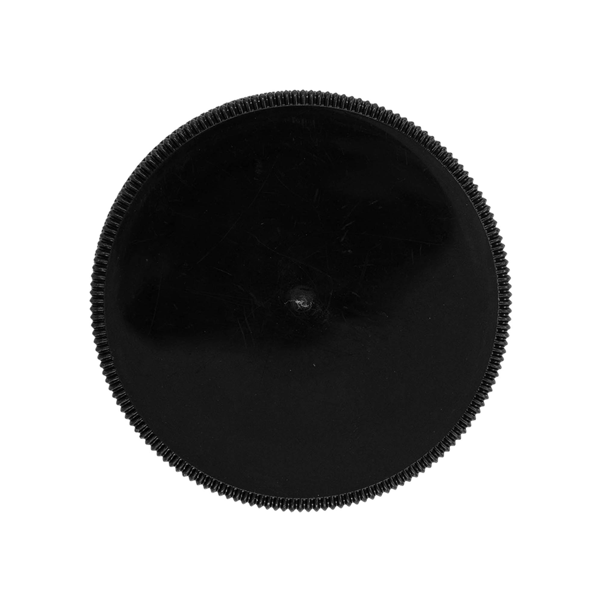 Screw cap with EPE insert, PP plastic, black, for opening: DIN 60 Screw cap with EPE insert, PP plastic, black, for opening: DIN 60