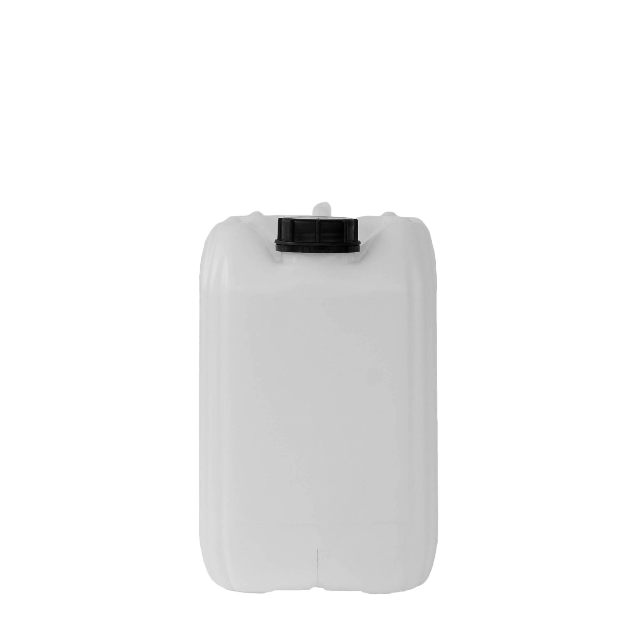 10 l canister, rectangular, HDPE plastic, natural, opening: ND 55