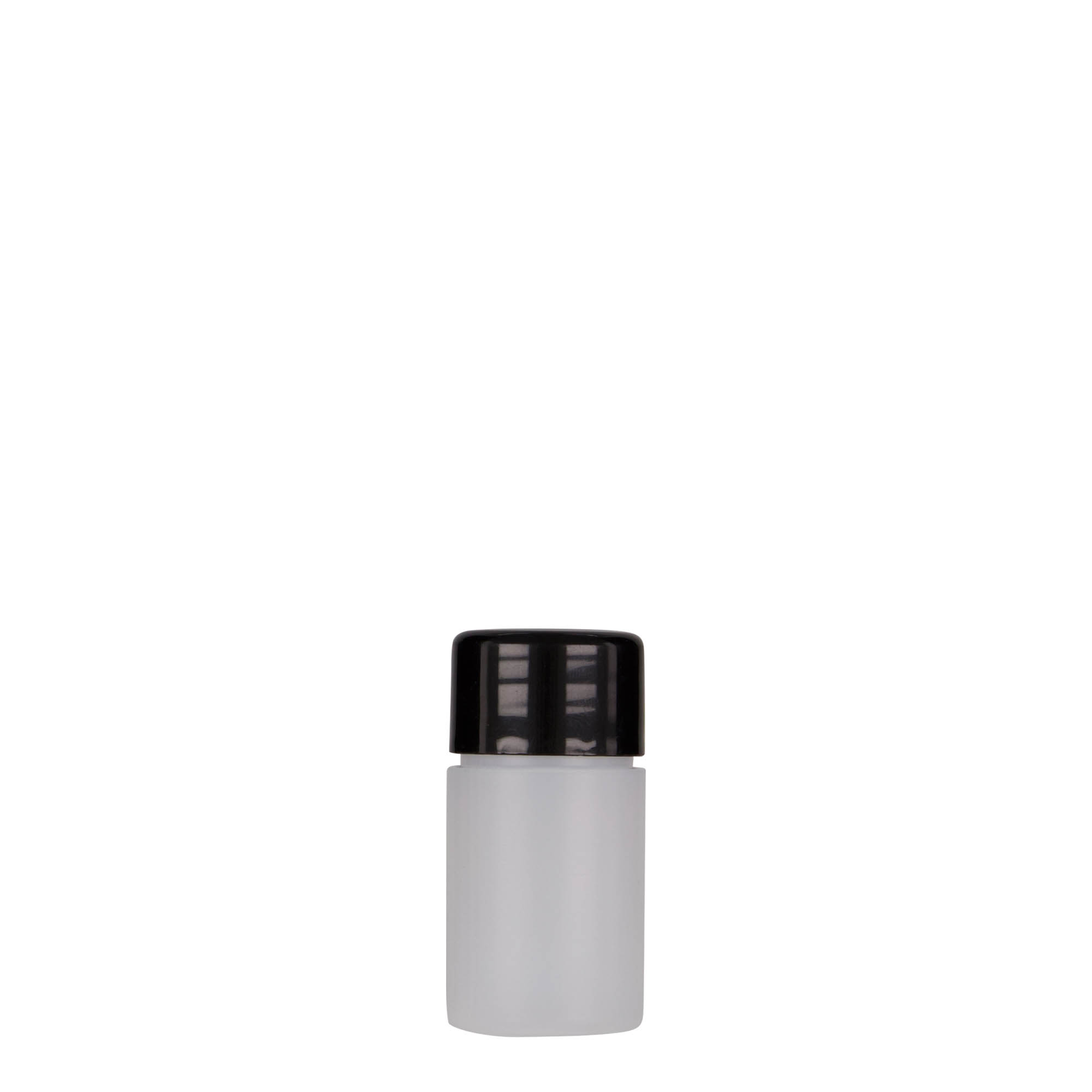 15 ml plastic bottle 'Tuffy', HDPE, natural, opening: 24/410