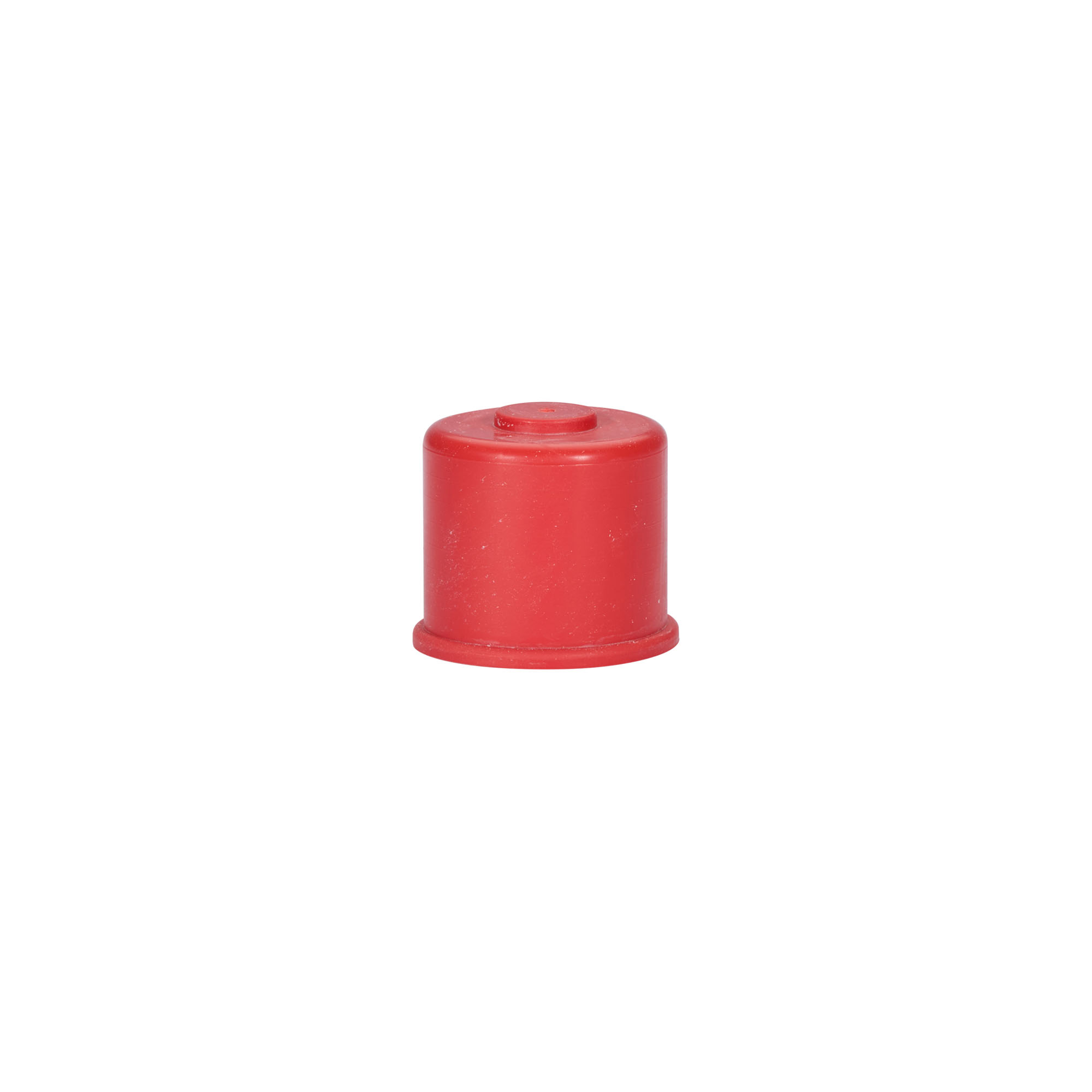 Bridge cap type 1, rubber, red
