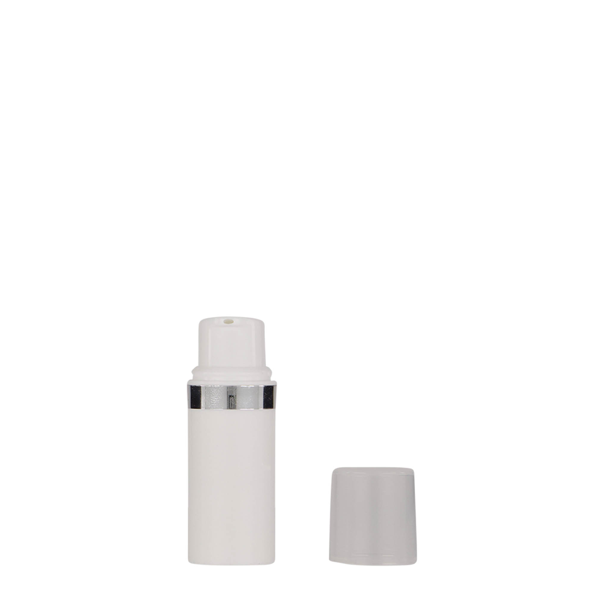 5 ml Airless dispenser 'Nano', PP plastic, white 5 ml Airless dispenser 'Nano', PP plastic, white