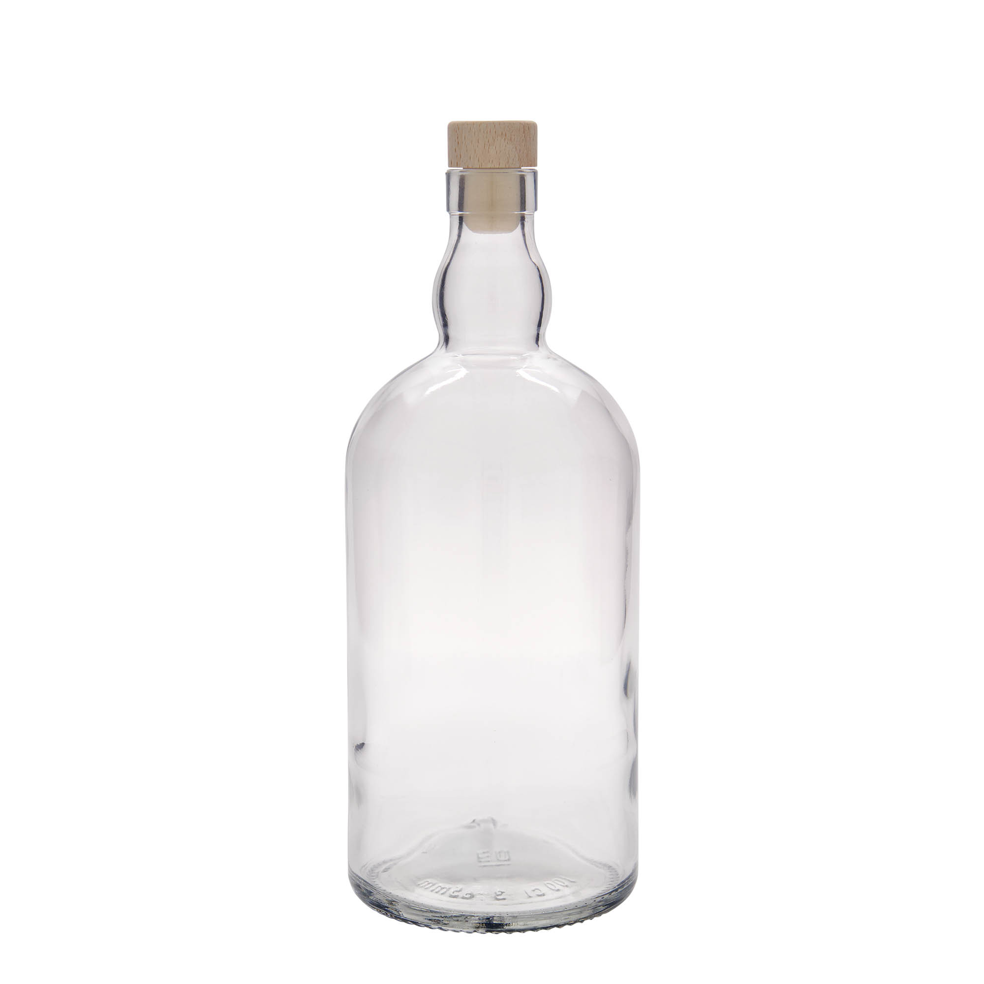 1000 ml glass bottle 'Aberdeen', opening: cork