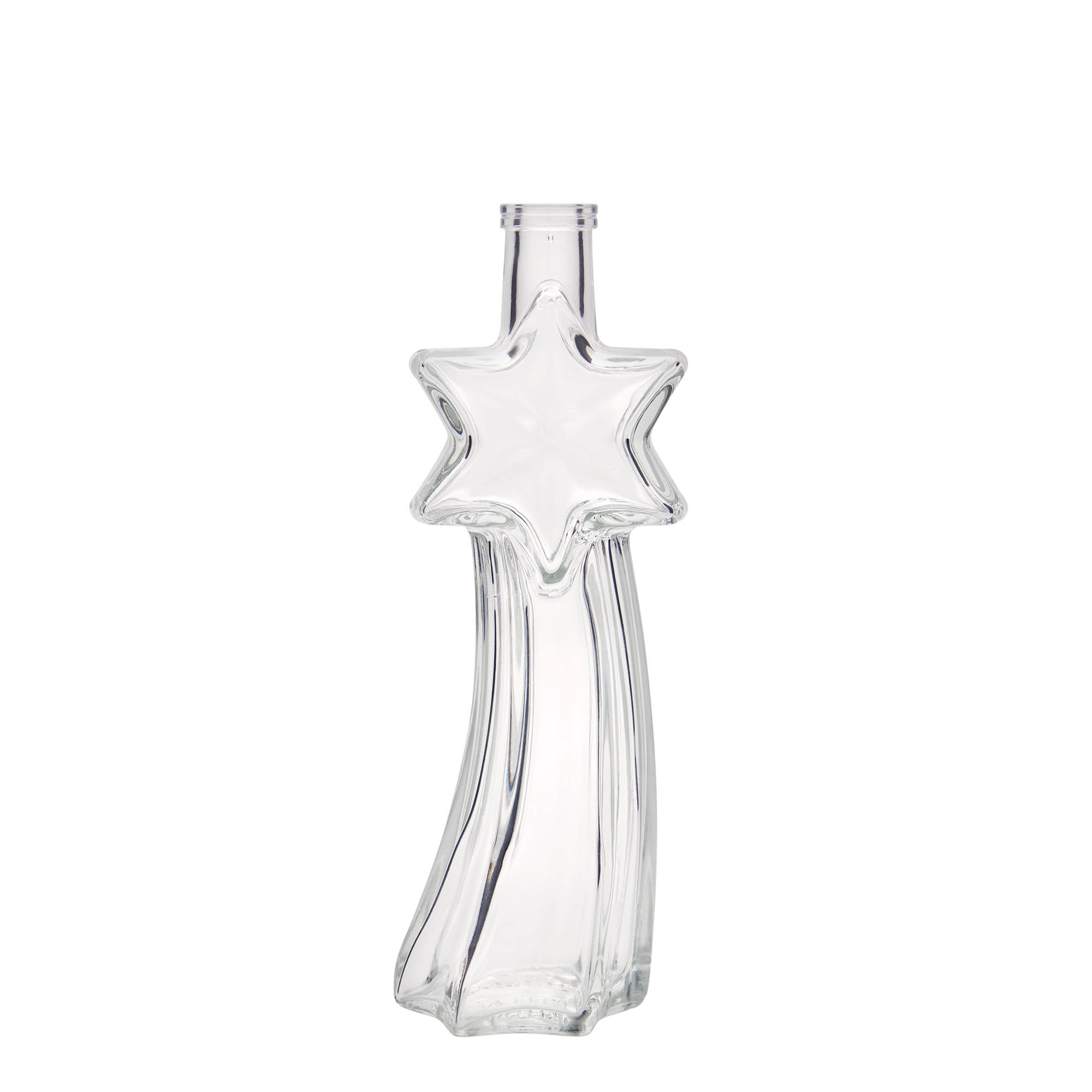 200 ml glass bottle 'Shooting Star', opening: cork