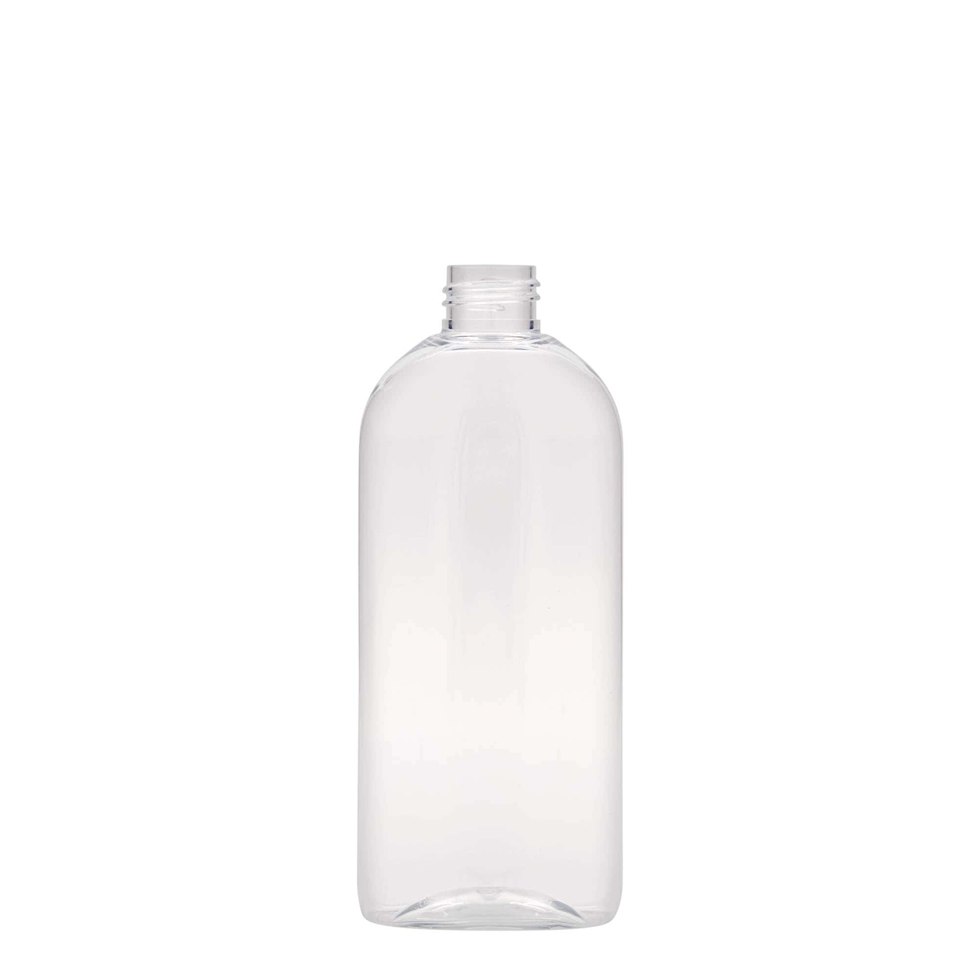 250 ml PET bottle ‘Iris’, oval, plastic, neck: 24/410