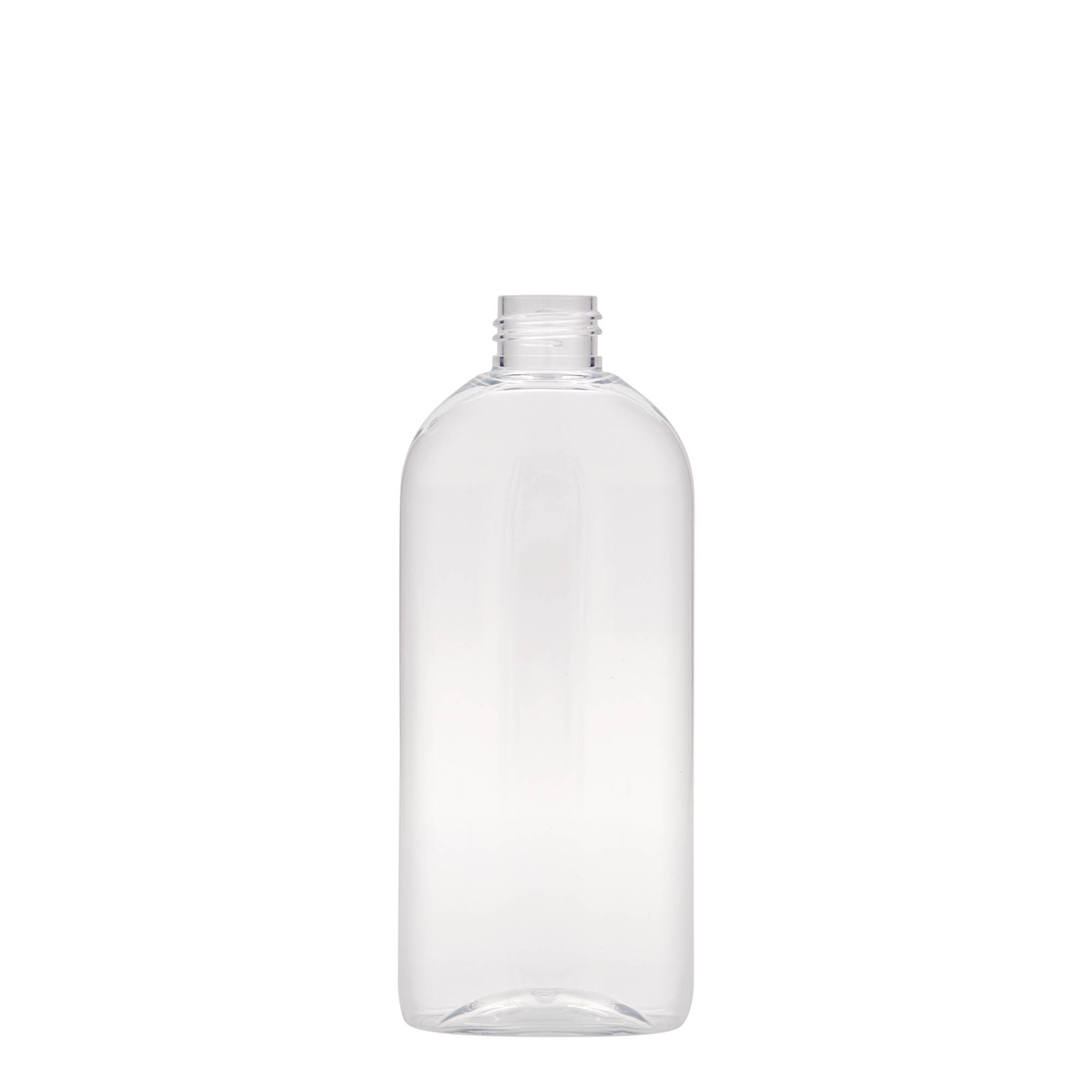 250 ml PET bottle ‘Iris’, oval, plastic, neck: 24/410
