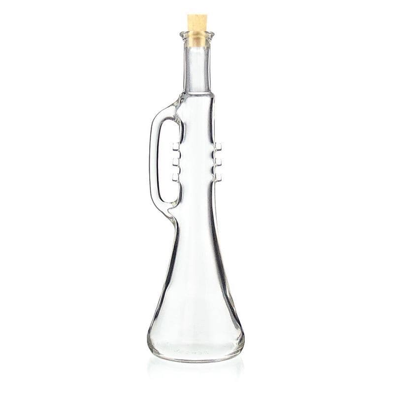 500 ml glass bottle ‘Trumpet’, opening: cork