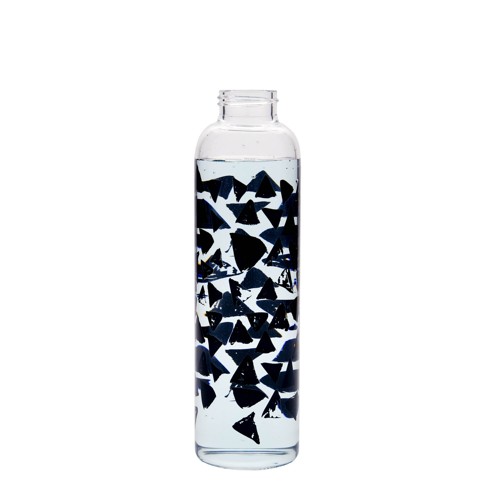 500 ml Drinking Bottle 'Perseus - Black Triangles', Opening: Screw Cap