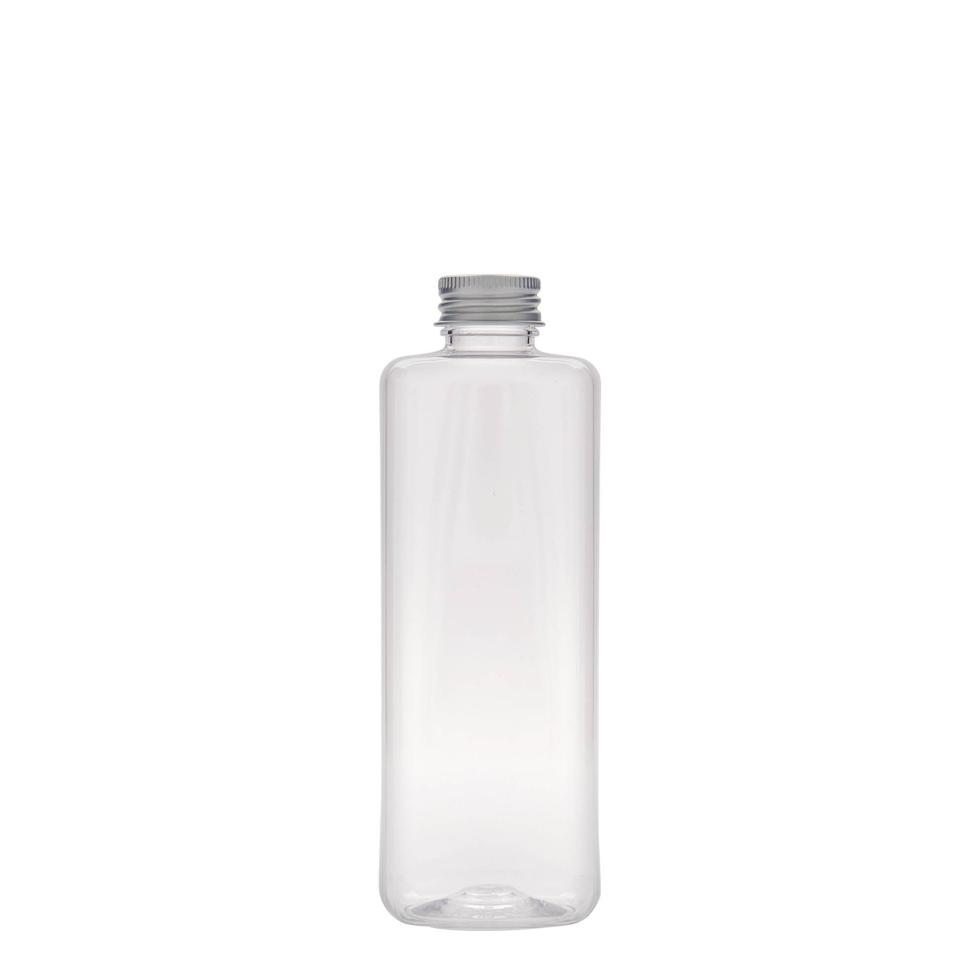 300 ml PET bottle 'Karl', square, plastic, neck: 24/410