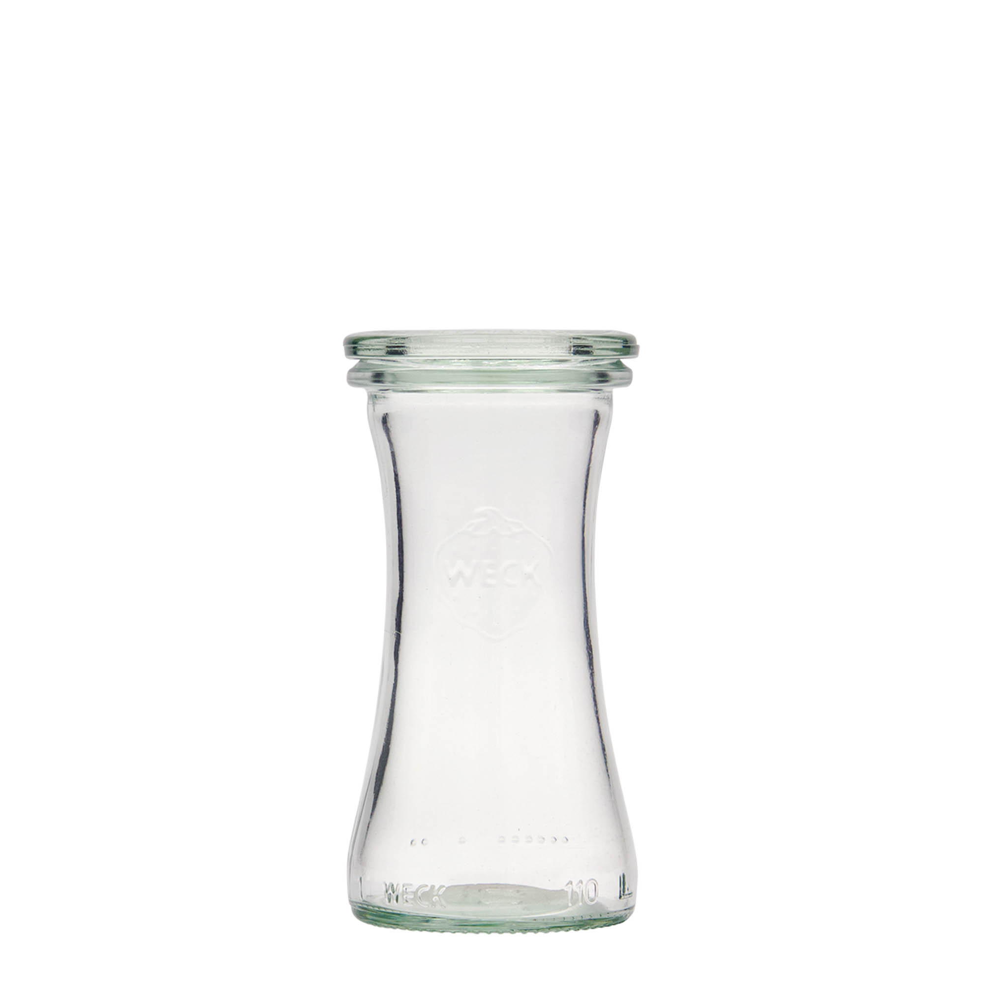 110 ml WECK deli jar, closure: round rim 110 ml WECK deli jar, closure: round rim