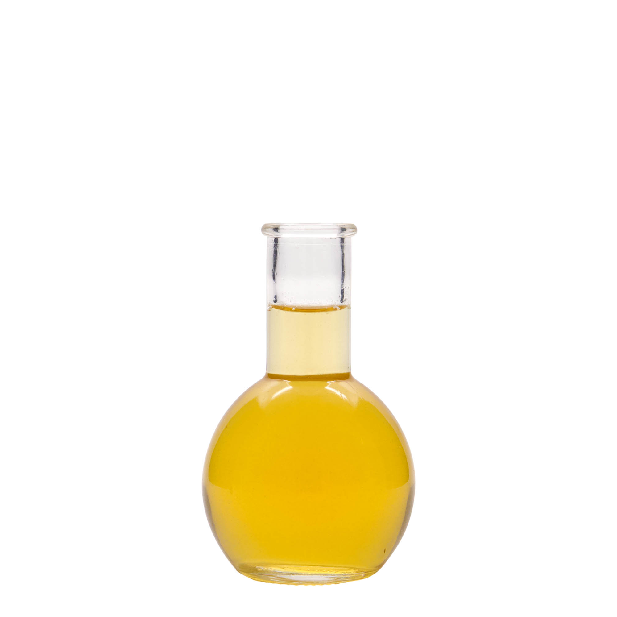 100 ml glass bottle 'Tulipano', opening: cork
