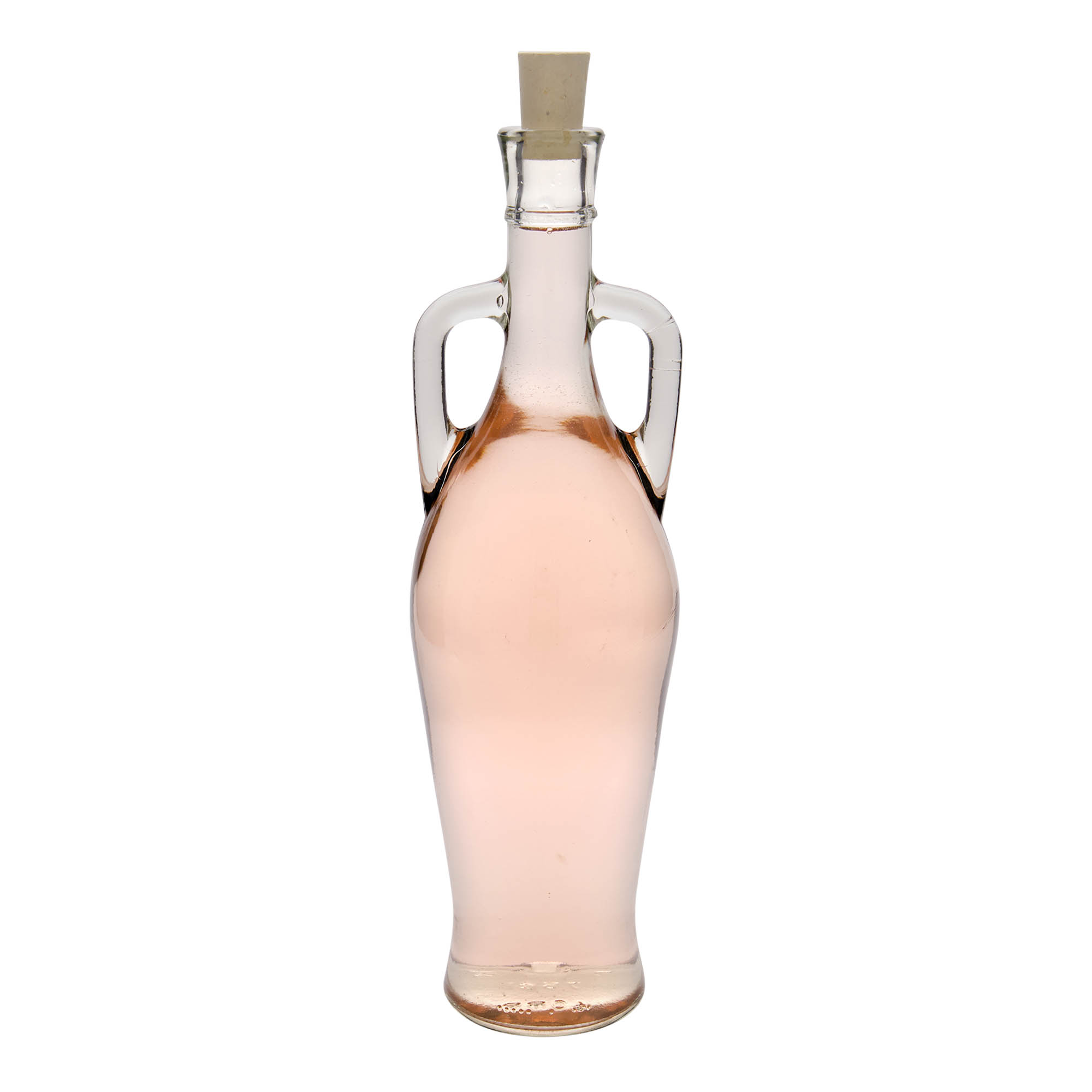 750 ml glass bottle ‘Amphora’, opening: cork