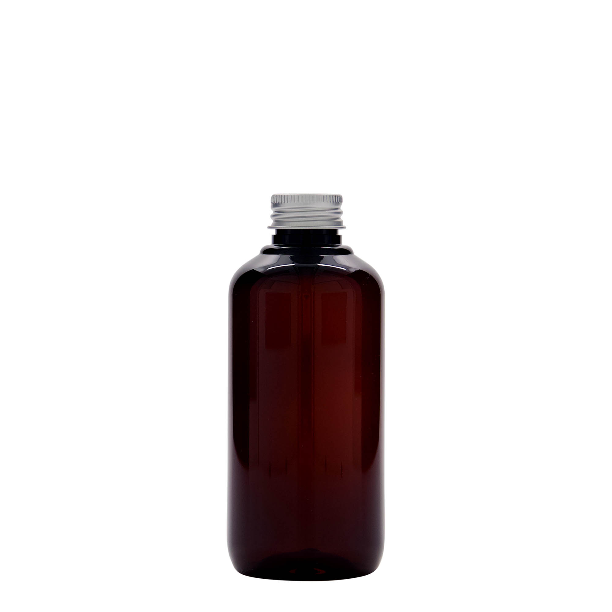 200 ml recycled plastic bottle 'Victor's Best', PCR, brown, opening: 24/410