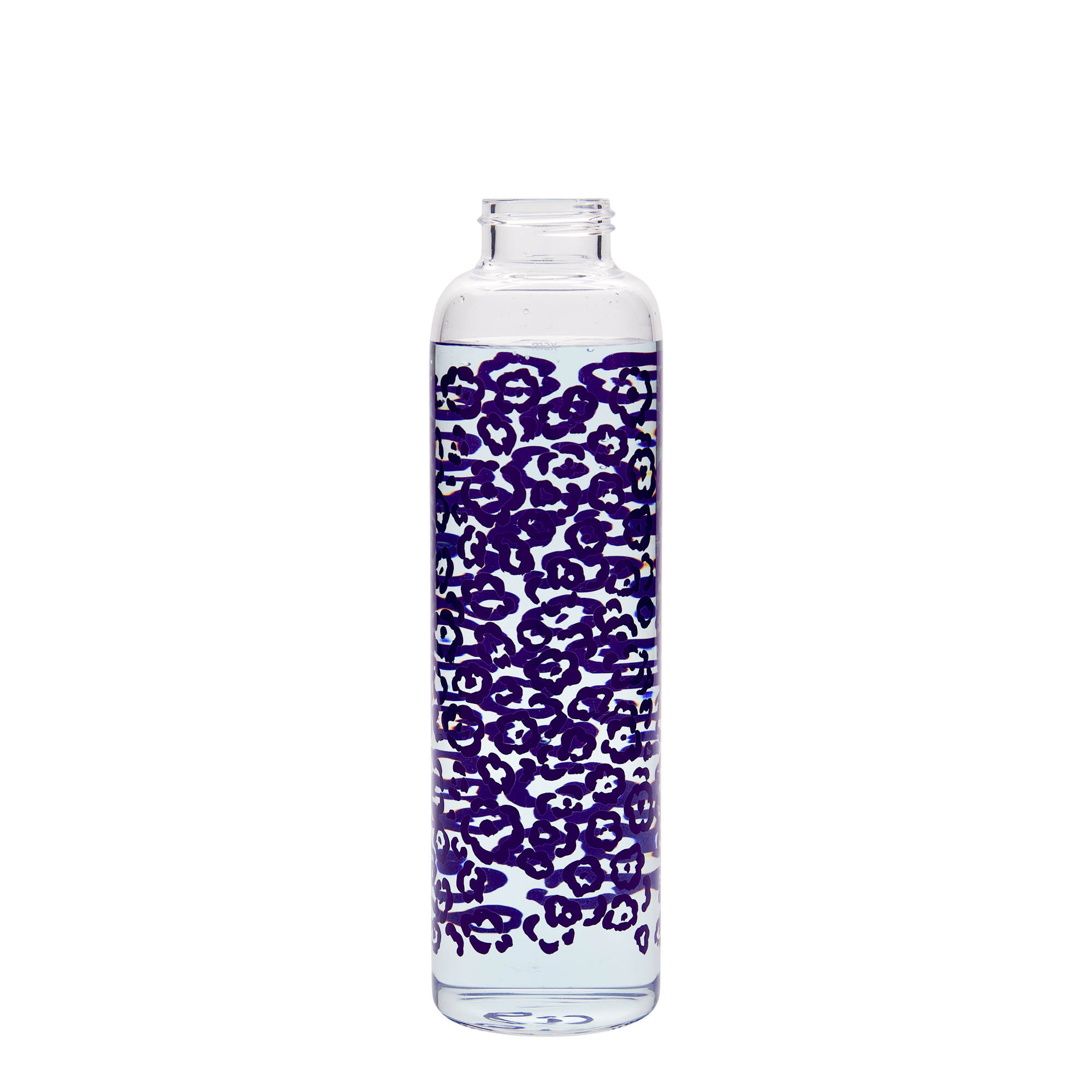 500 ml Drinking Bottle 'Perseus - Purple Flowers', Opening: Screw Cap 500 ml Drinking Bottle 'Perseus - Purple Flowers', Opening: Screw Cap