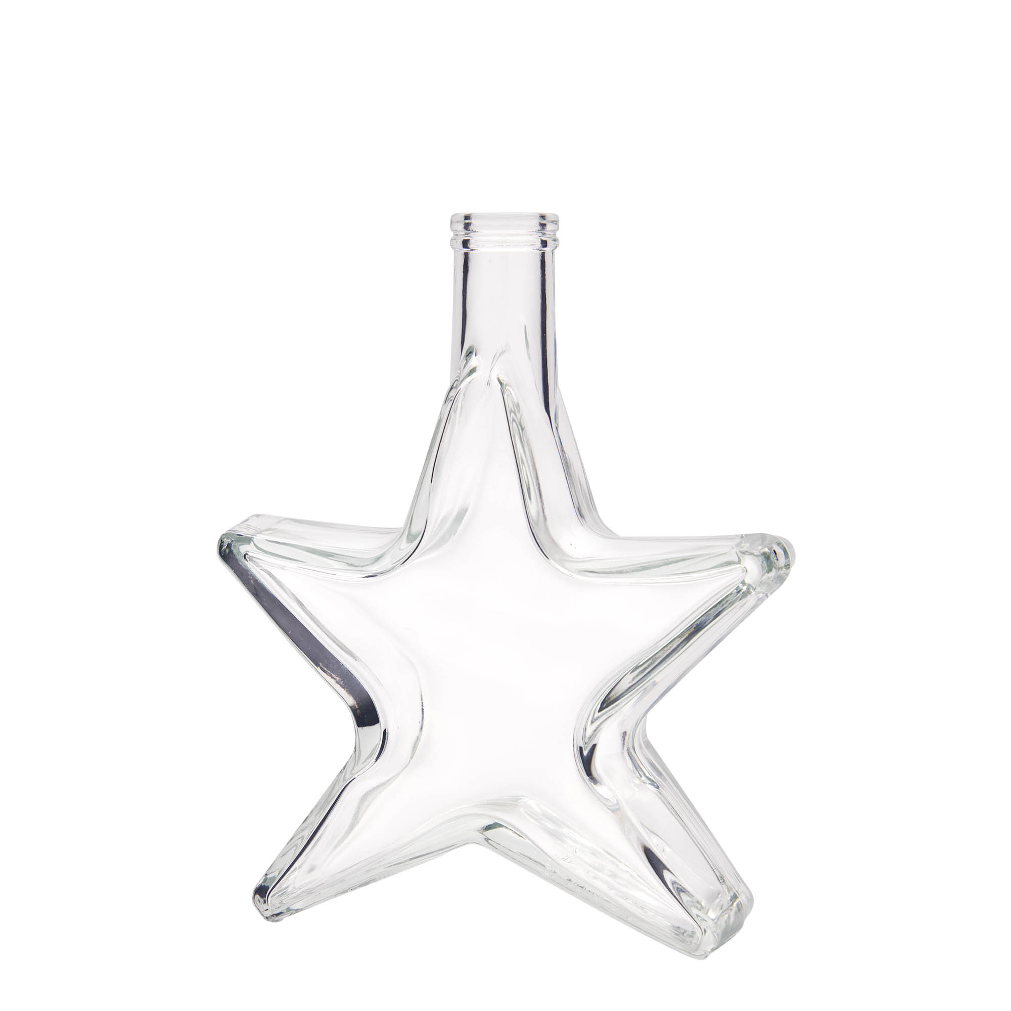 350 ml glass bottle 'Star', opening: cork