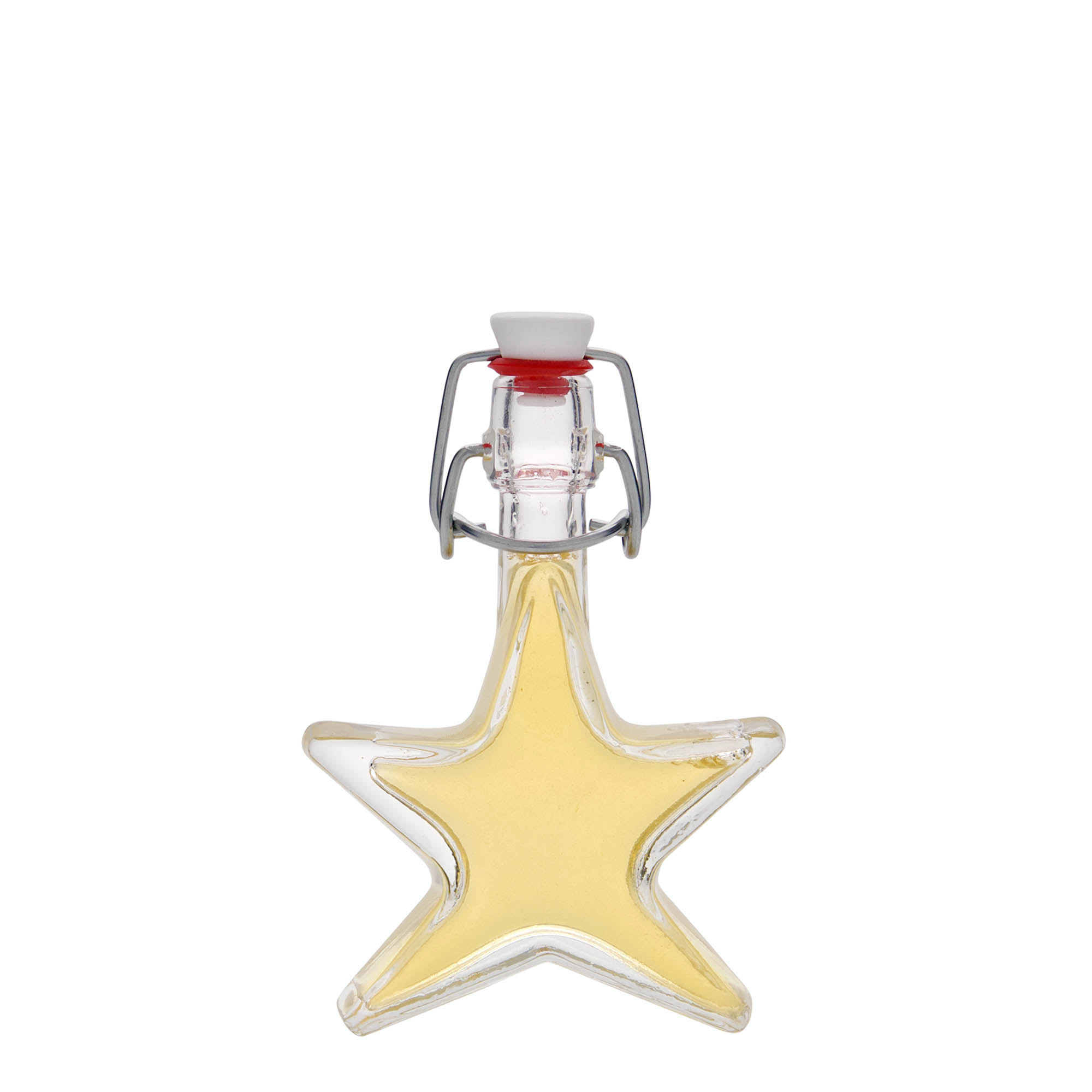 40 ml glass bottle 'Star', opening: swing top closure